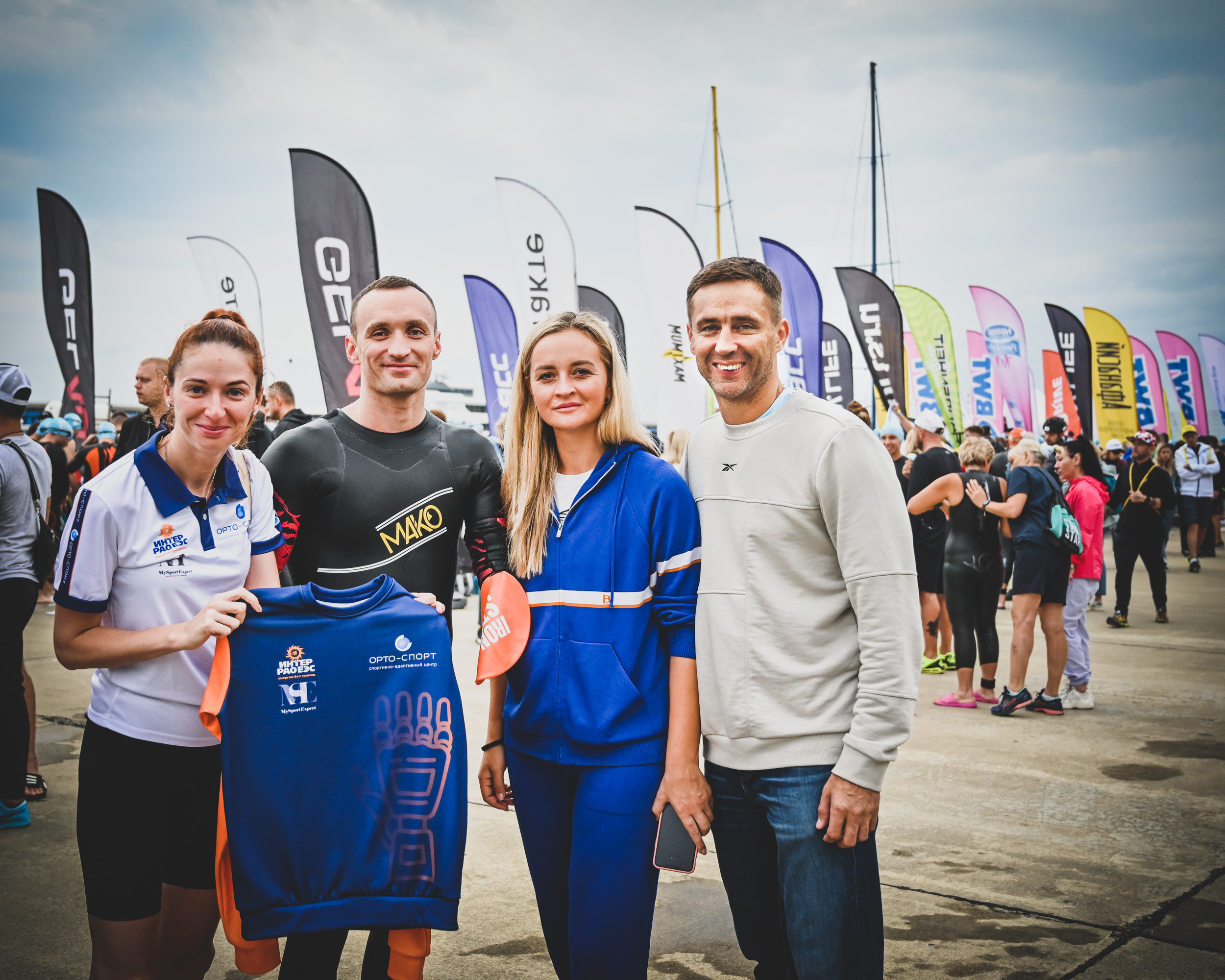 Команда «Орто-Спорт» ДЕНЬ IRONSTAR SPRINT & OLYMPIC SOCHI СИРИУС. Фотографирую счастливых людей в Сочи