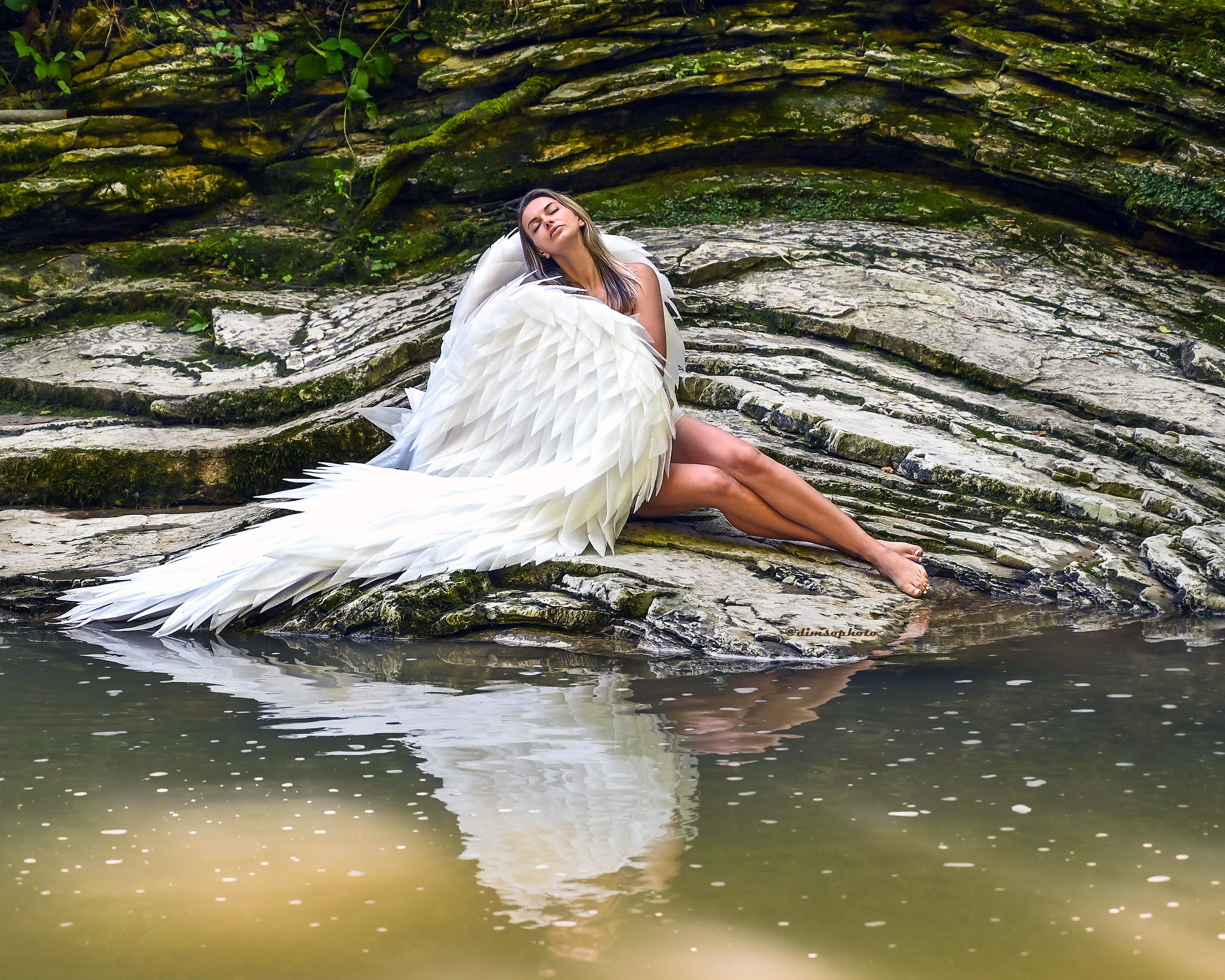 Кристина и ее крылья. Фотографирую счастливых людей в Сочи