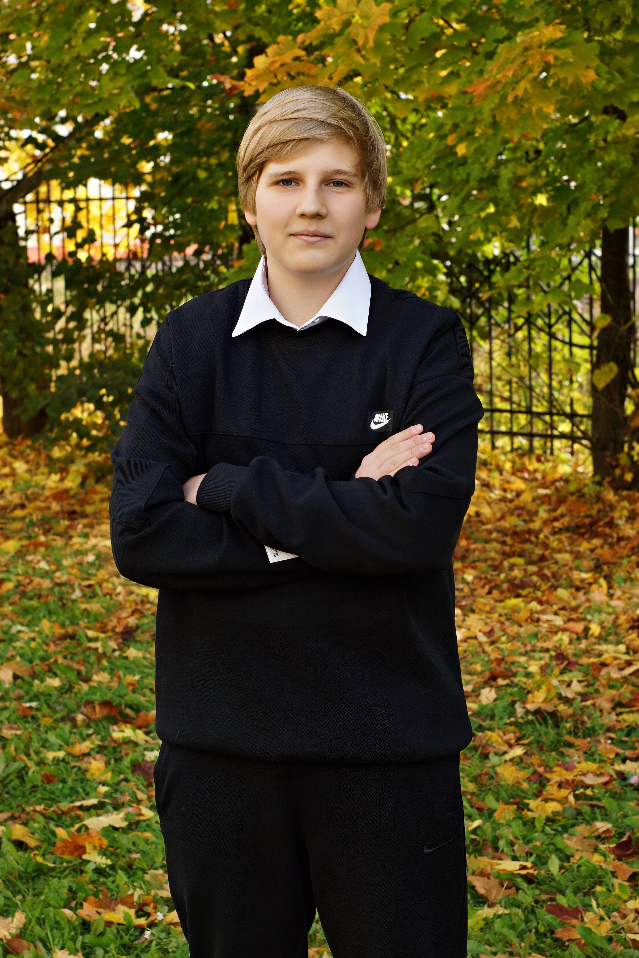 Осенняя фотосессия в школе г. Йошкар-Ола