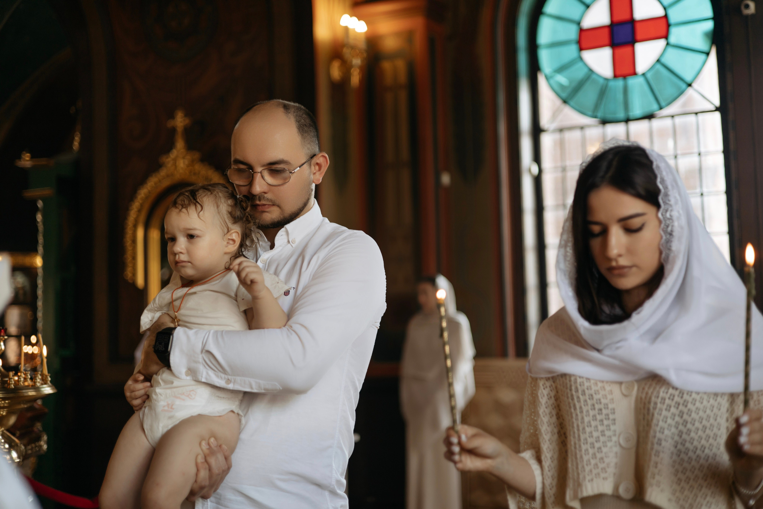 Крещение Вари. Самый теплый фотограф в Краснодаре Рябоконь Ксения