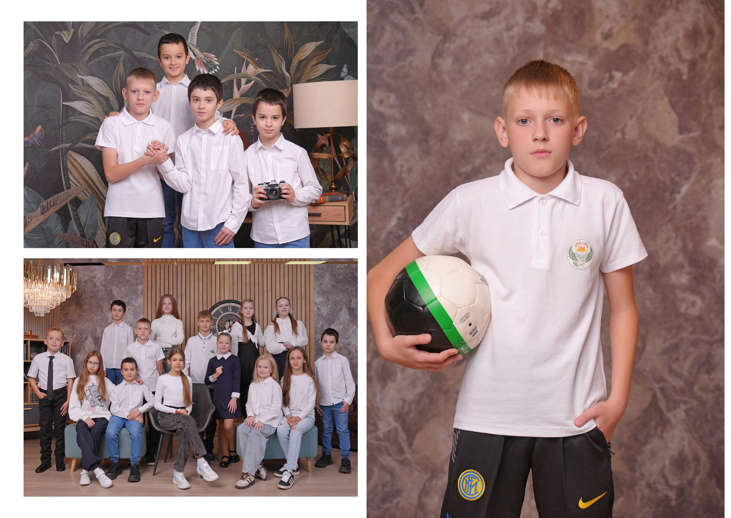 ШКОЛА 104 — 4 «М» класс. Красивый выпускной альбом в Краснодаре