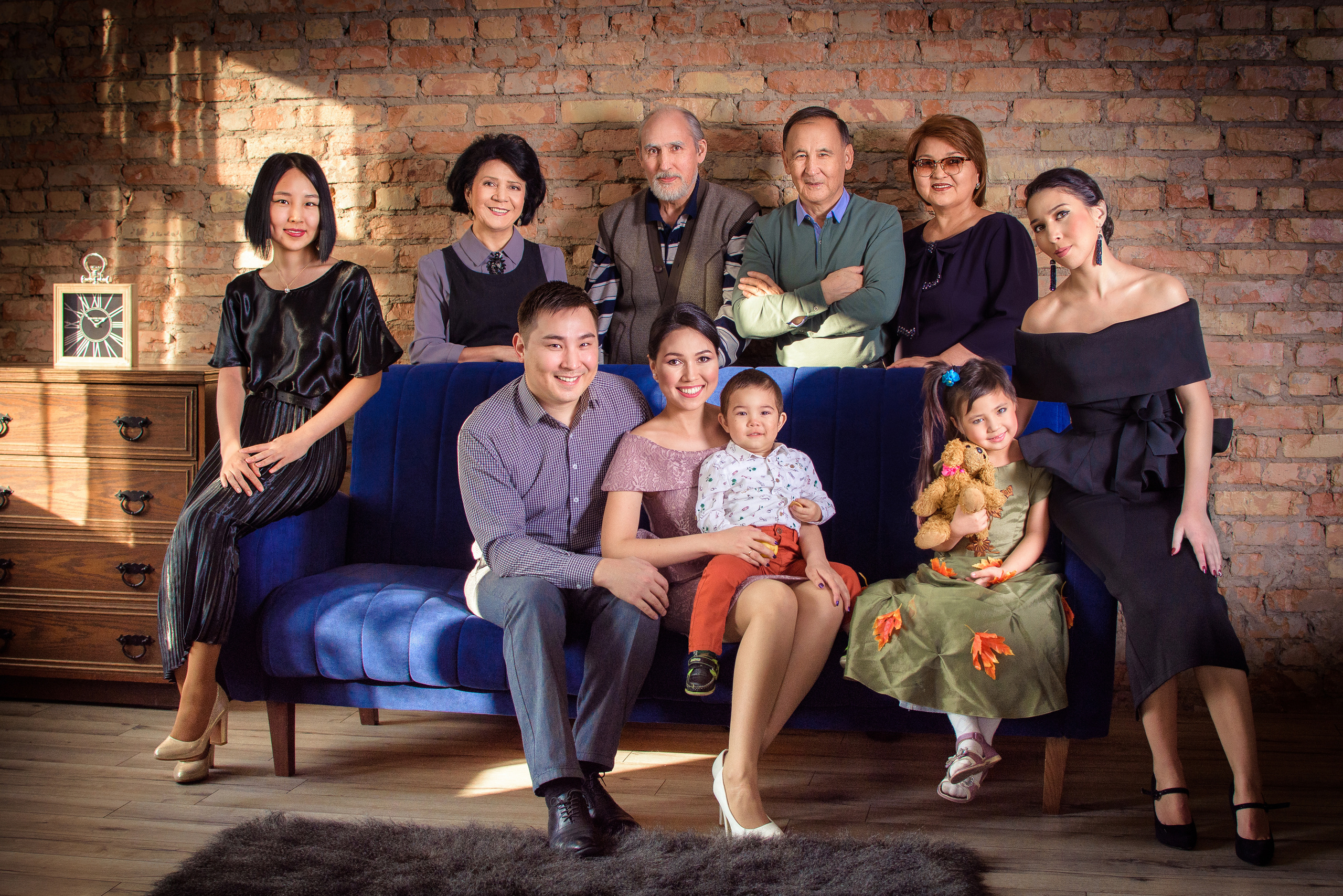 Семейный портрет. Фотограф в Алматы Новгородская Мария