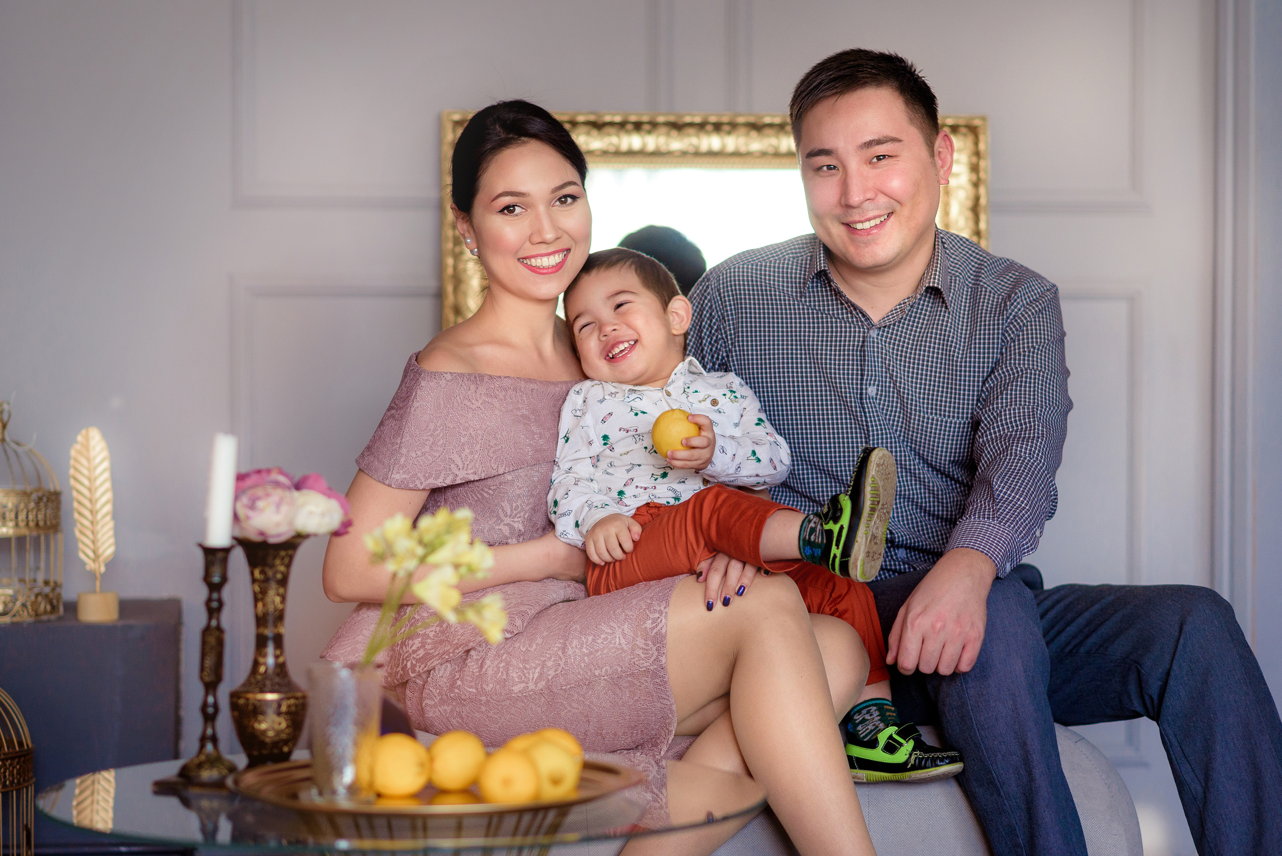 Семейный портрет. Фотограф в Алматы Новгородская Мария