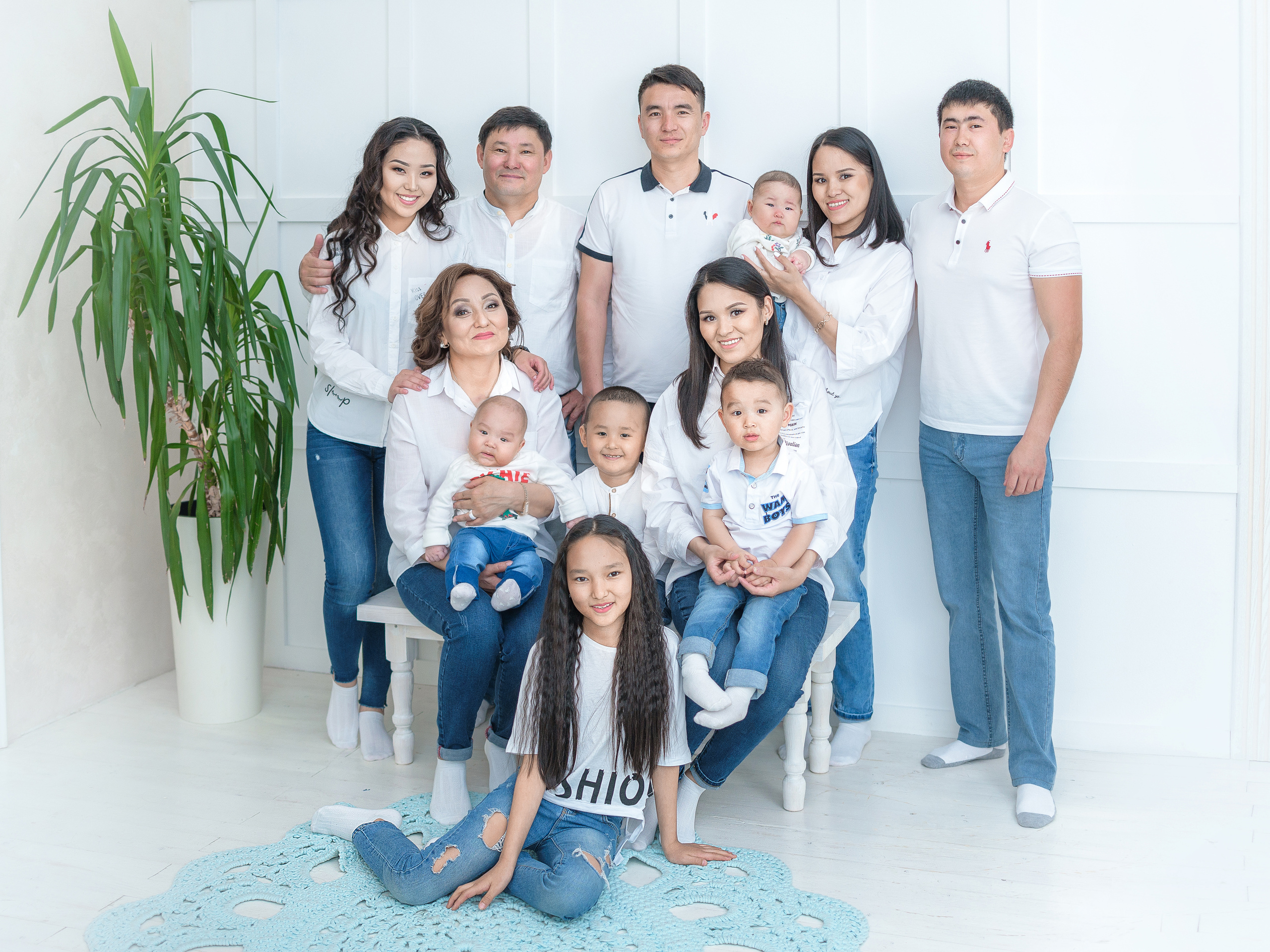 Семейный портрет. Фотограф в Алматы Новгородская Мария