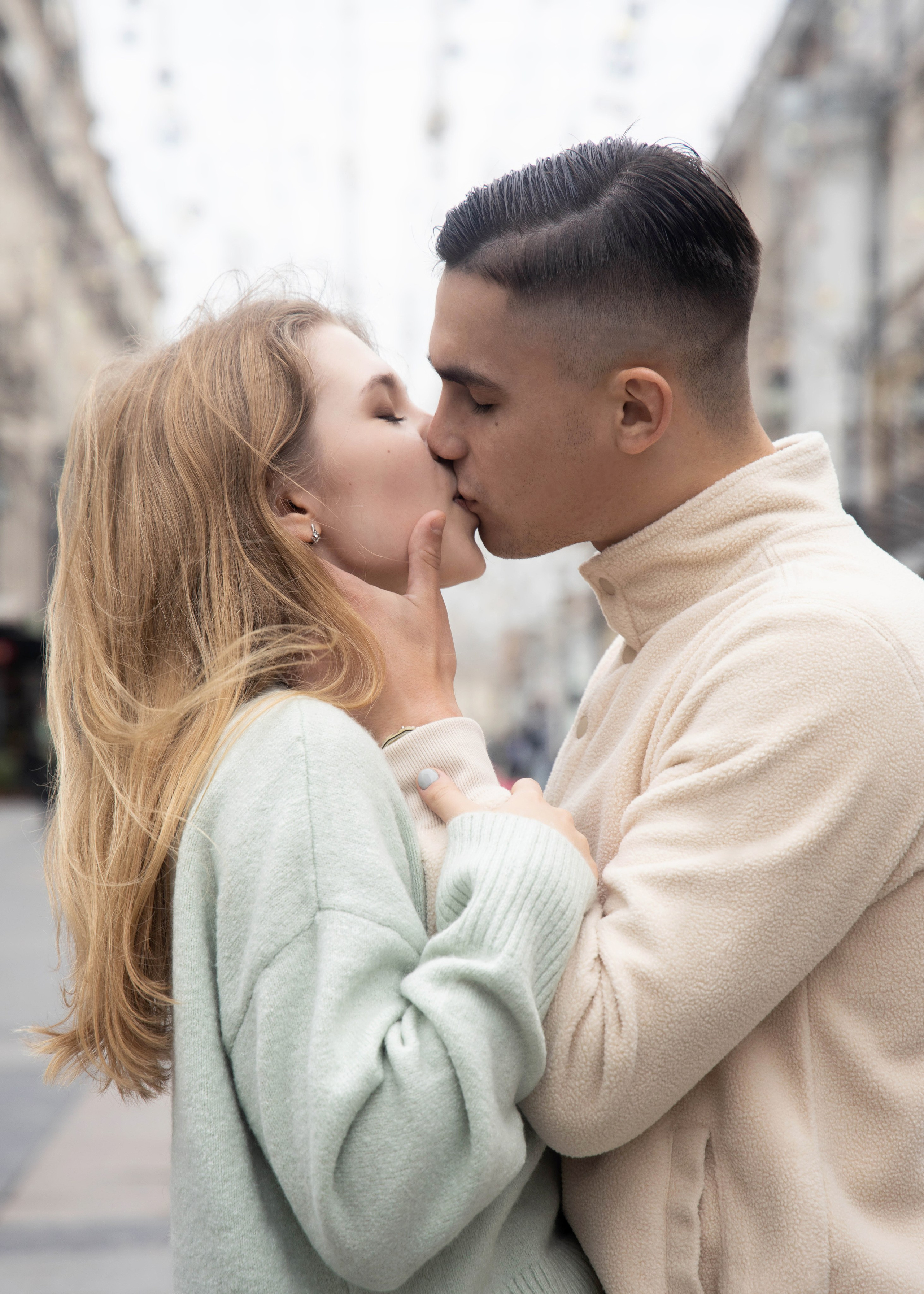 Love story. Фотосессия новорожденных в Москве и Московской области