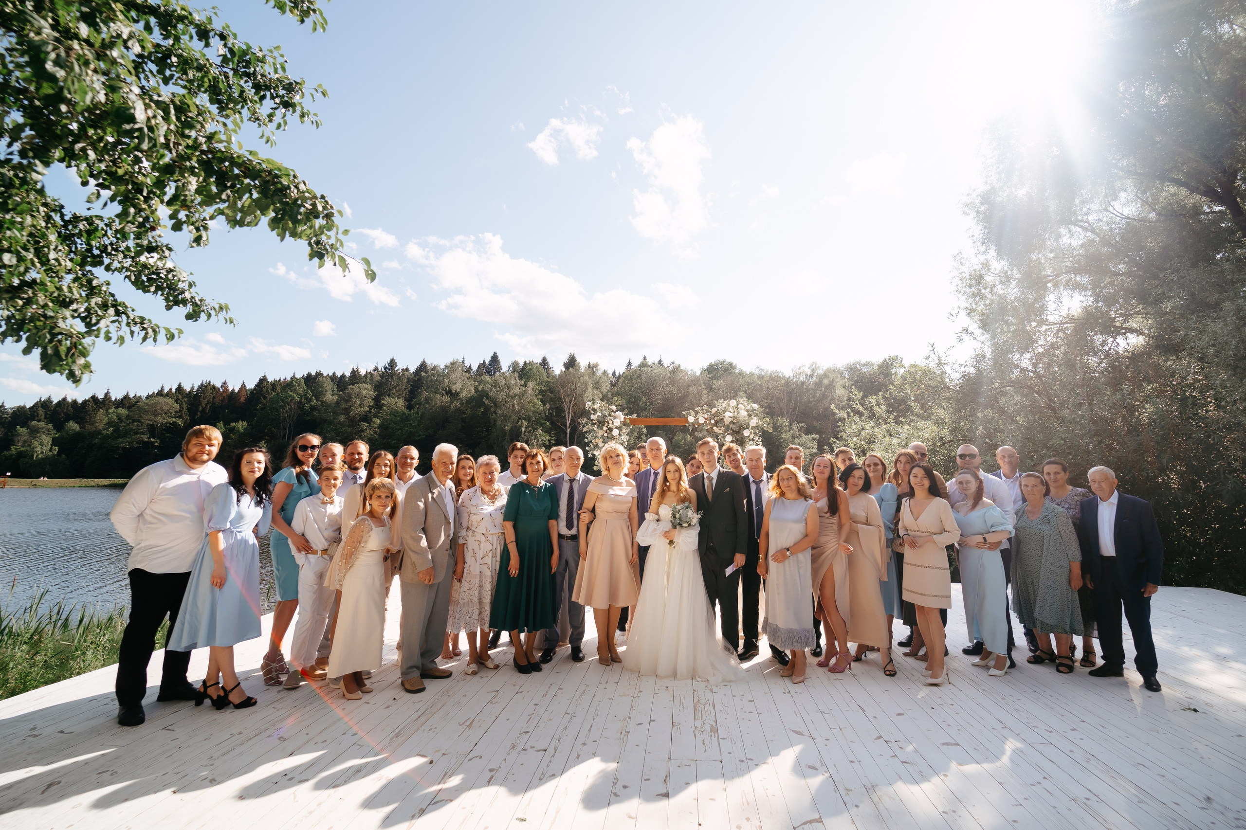 Свадьба загородом в Москве