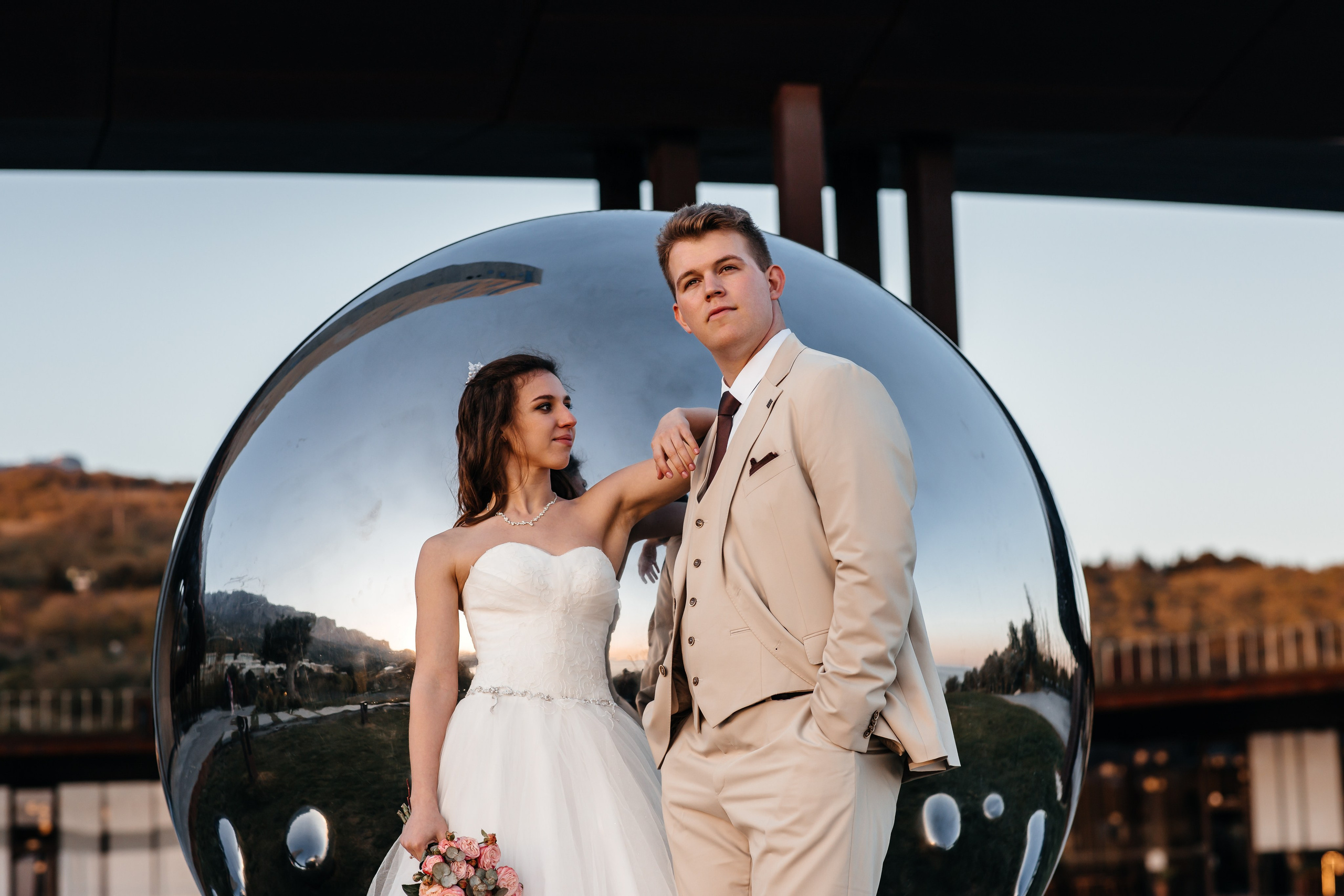 Сакура в Японском саду. Анонс свадьбы для Никиты и Марины. Свадебный фотограф в Крыму и Севастополе Ольга Баскакова