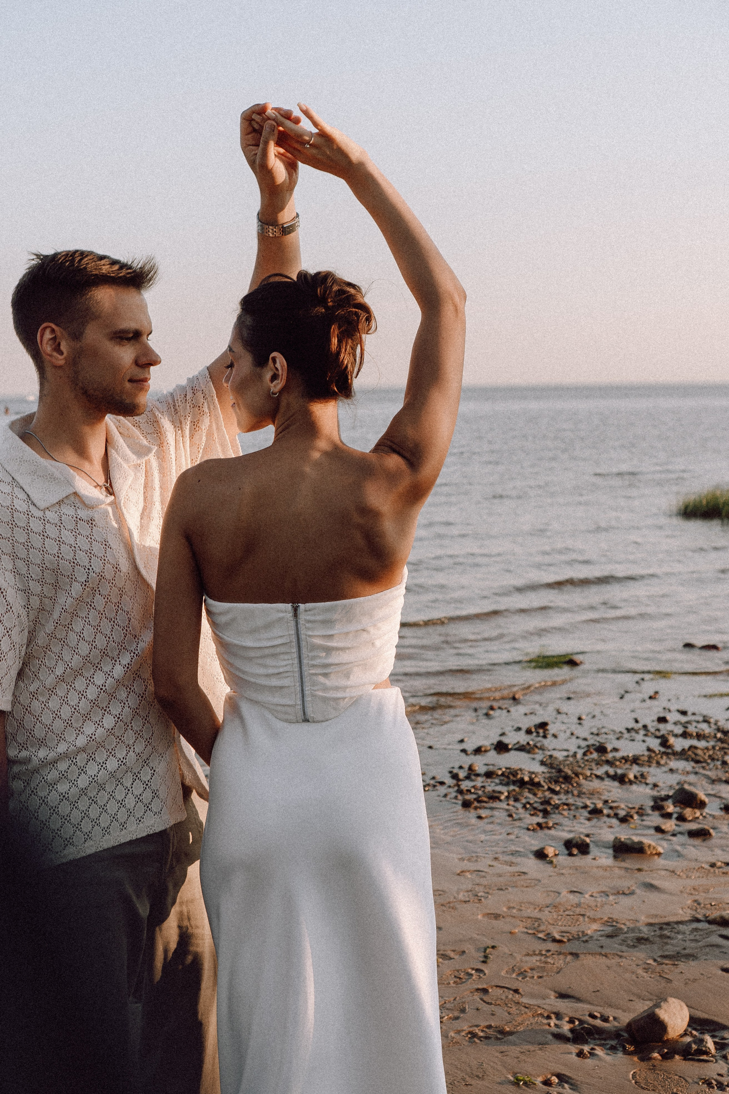 СВАДЕБНАЯ ФОТОСЕССИЯ ВЫЕЗДНОЙ ЦЕРЕМОНИИ (ФИНСКИЙ ЗАЛИВ). Профессиональный фотограф, Санкт-Петербург — Виктория Богомолова