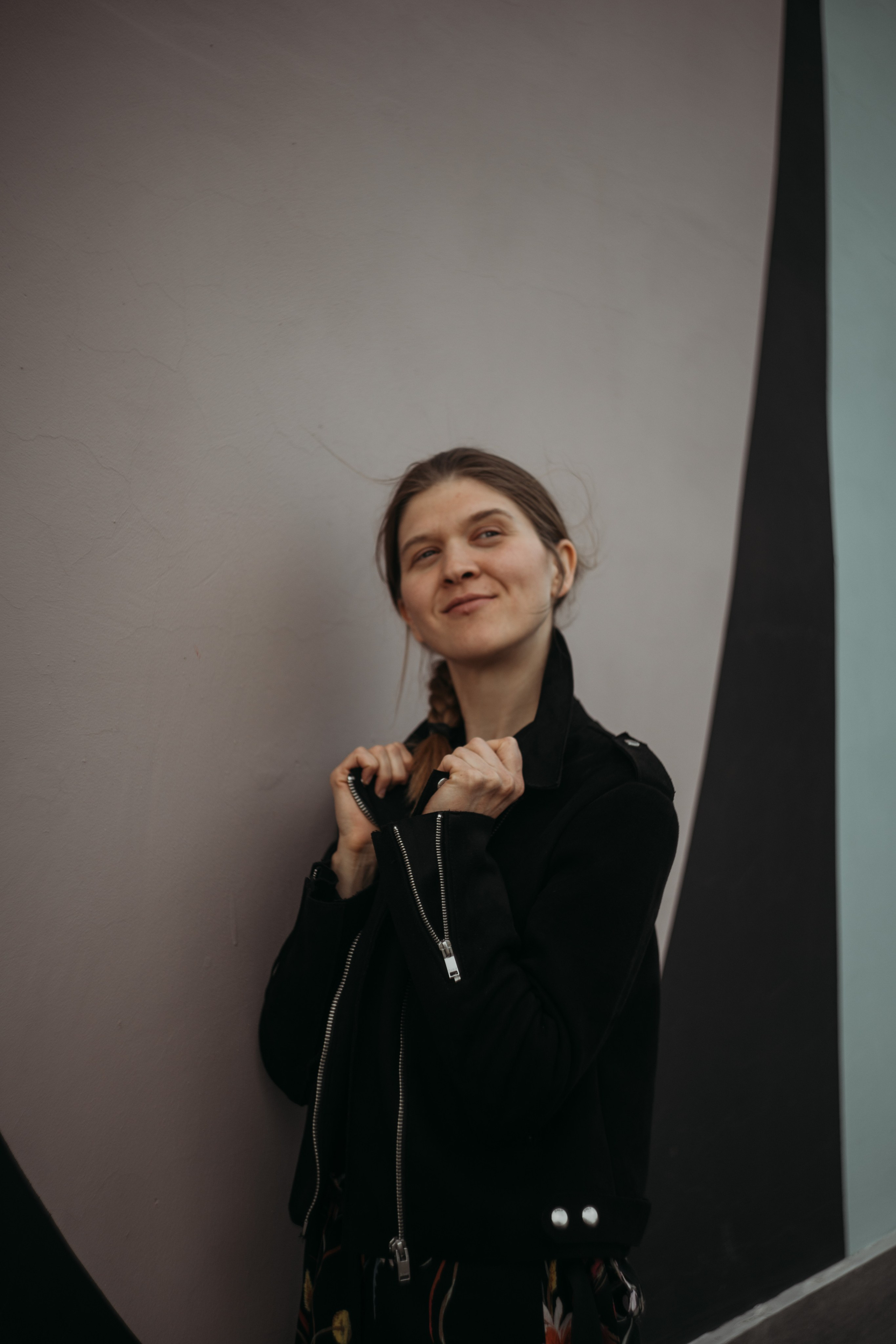 Женский портрет в городе. Семейный и детский фотограф в Москве