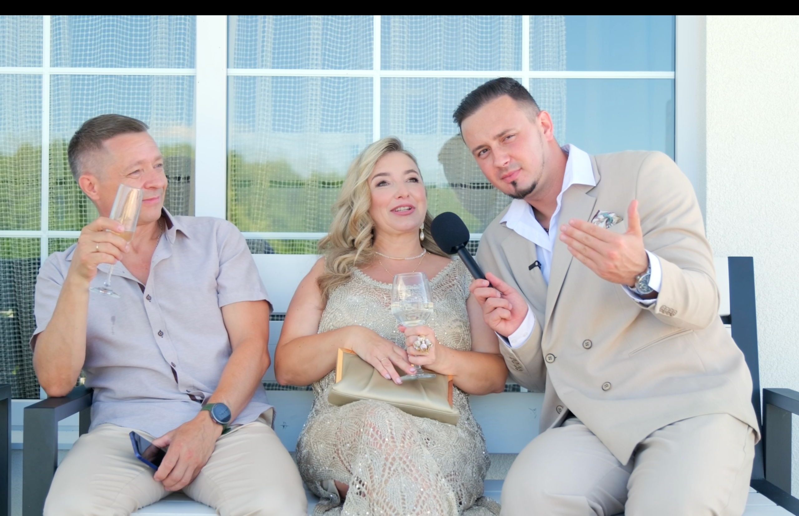 Wedding SDE interview / Agneshka & Kader. Репортажный видеограф Илья Сухоносиик
