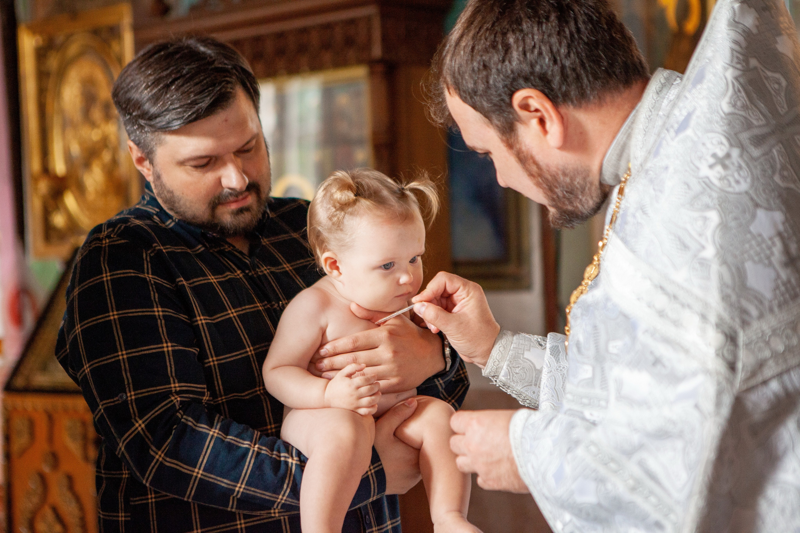 Крещение Дарьи. Фотограф Ольга Ефремова
