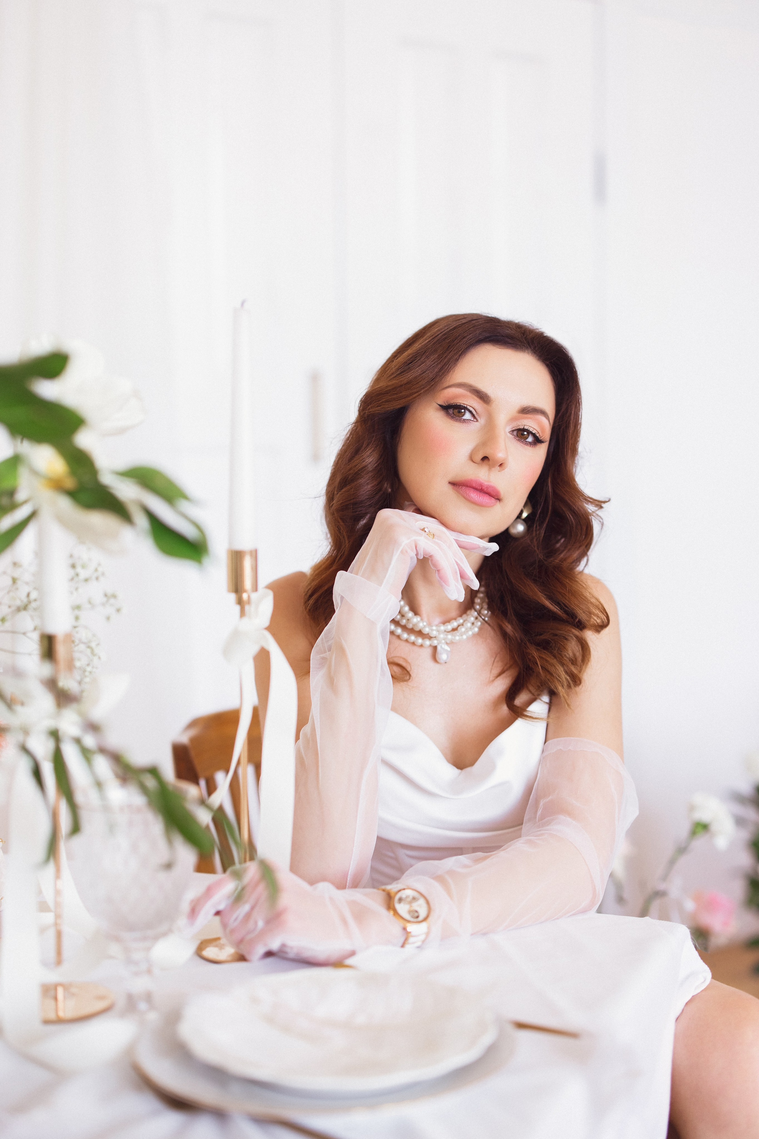 Фотосессия с живыми цветами в фотостудии г. Краснодар. Семейный и детский фотограф в Краснодаре Анна Трашкова