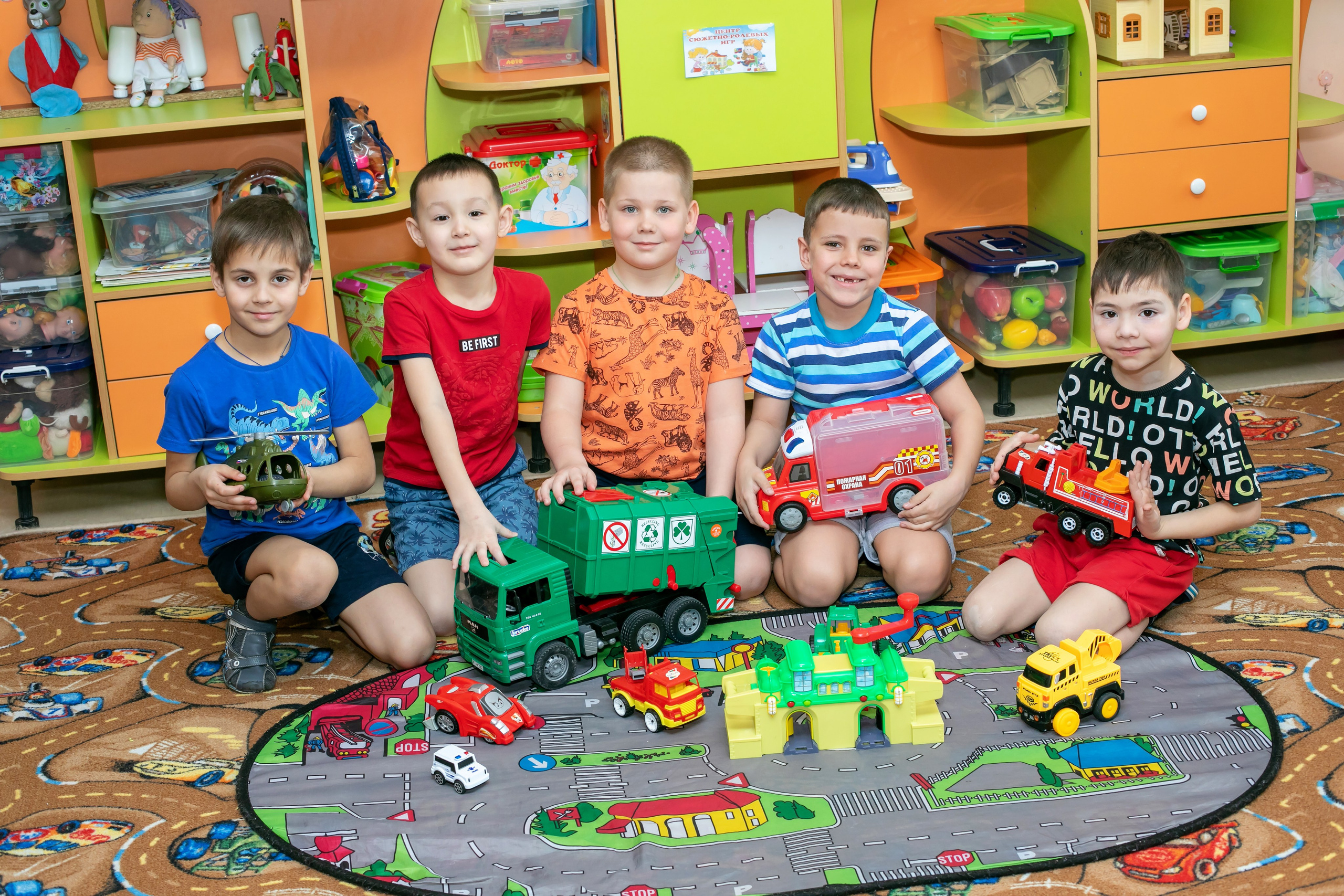 Съемка в детском саду. Выпускные фотокниги