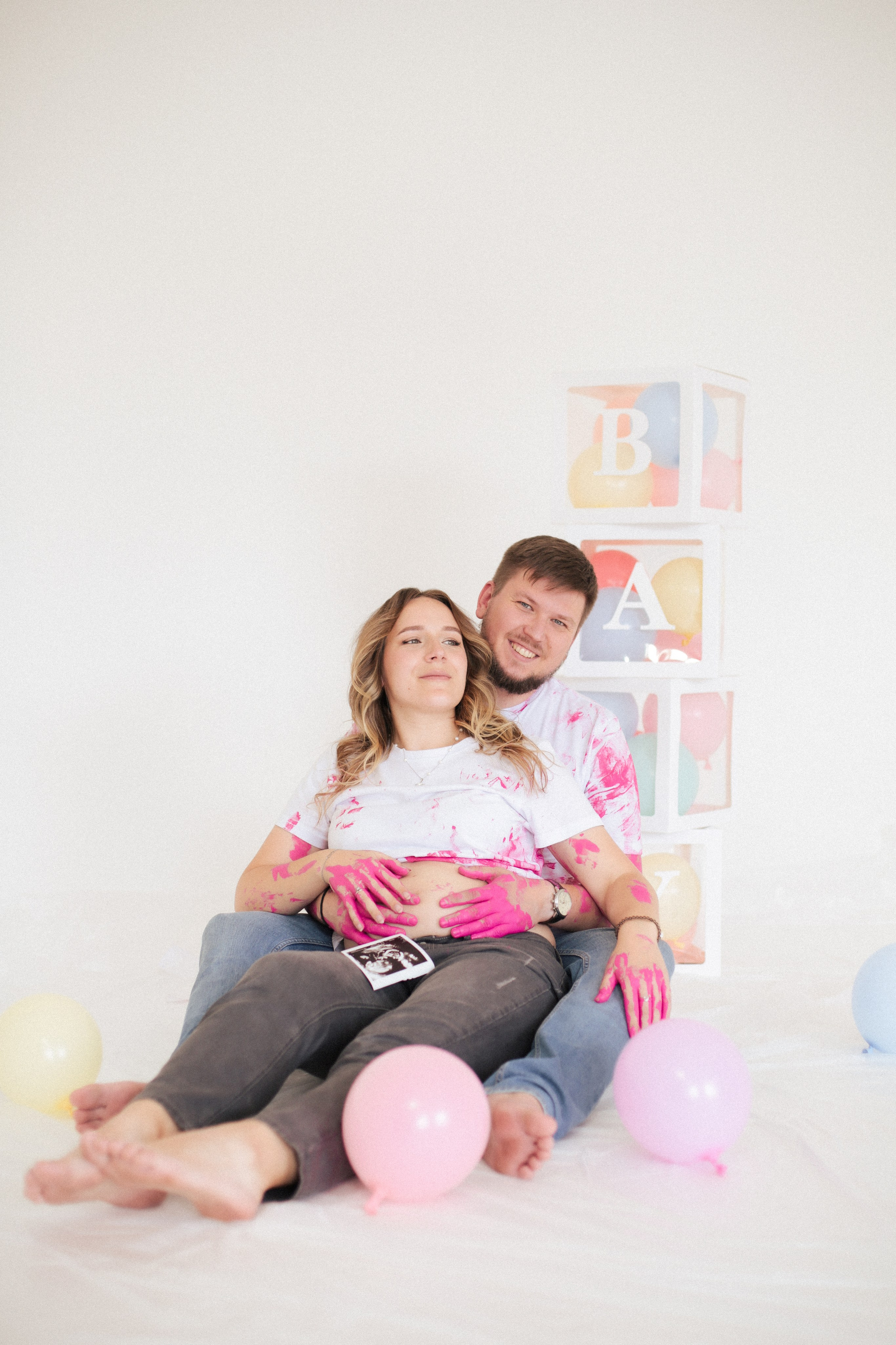 Гендер пати Вовы и Влады. Фотограф Julia Milton | Портреты, съемки для маркетплейсов, лавстори, съёмка беременности в Санкт-Петербурге. Обучение фотографии в Спб очно