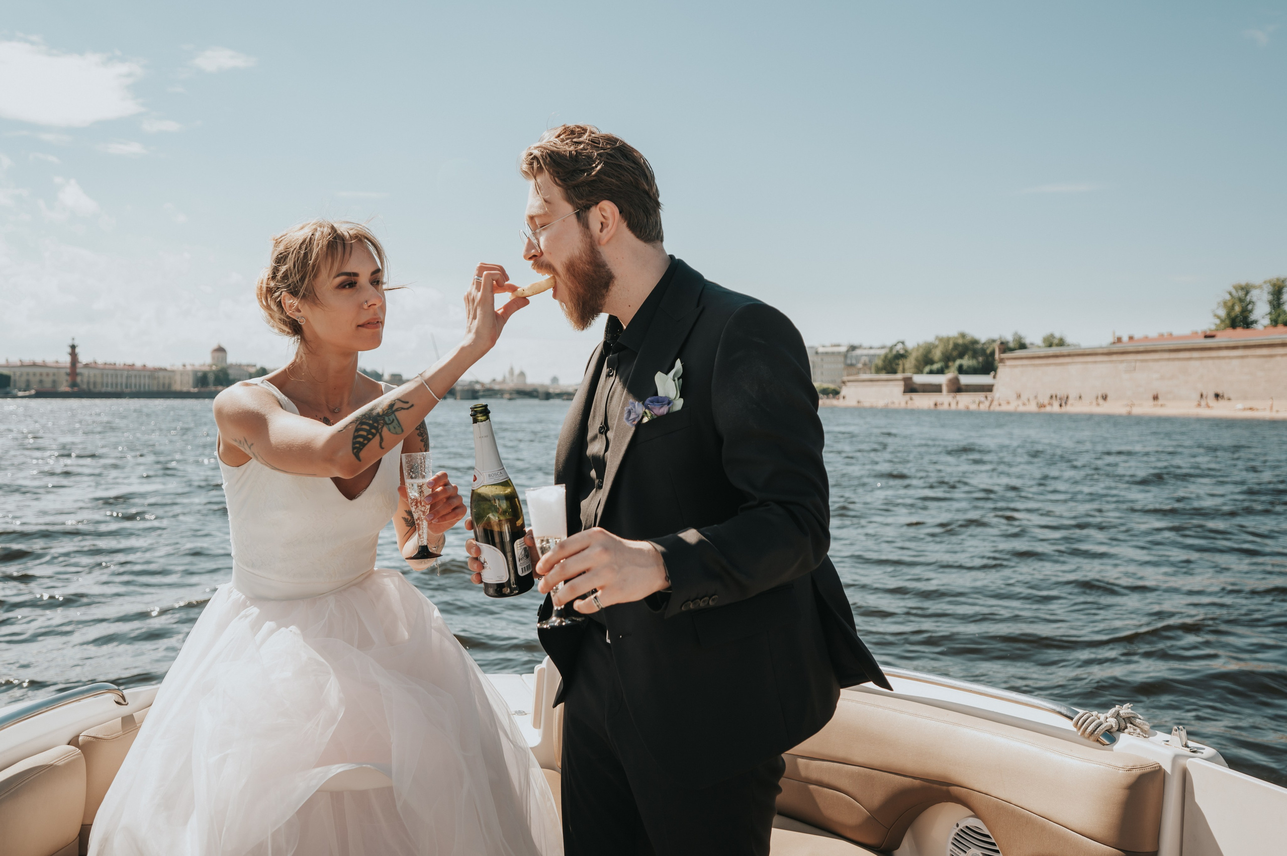 Яхта, ветер, любовь. Александр и Анна. Свадебный и семейный фотограф София Невская