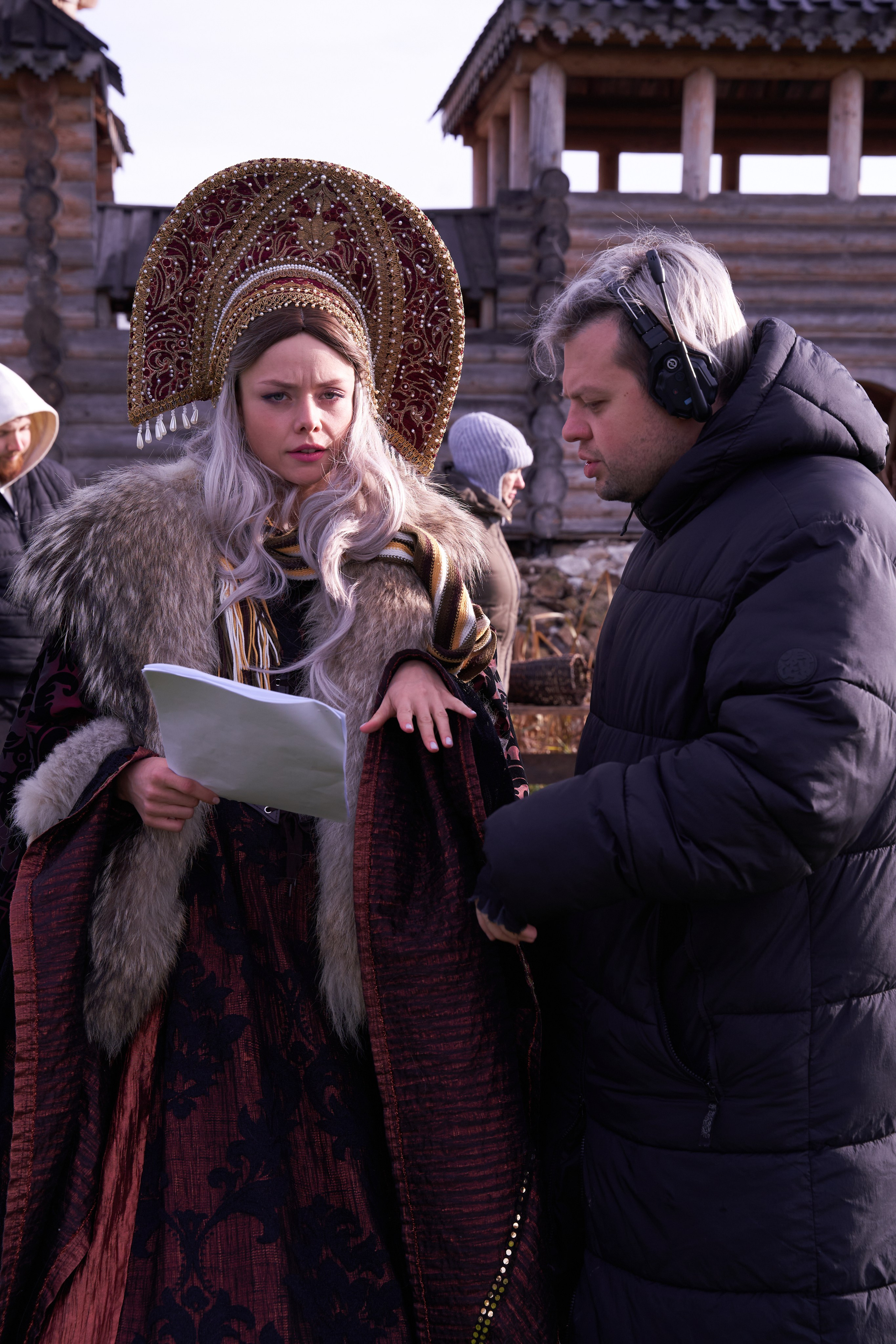 Бекстейдж съемки сериала. Krasnopoliophoto