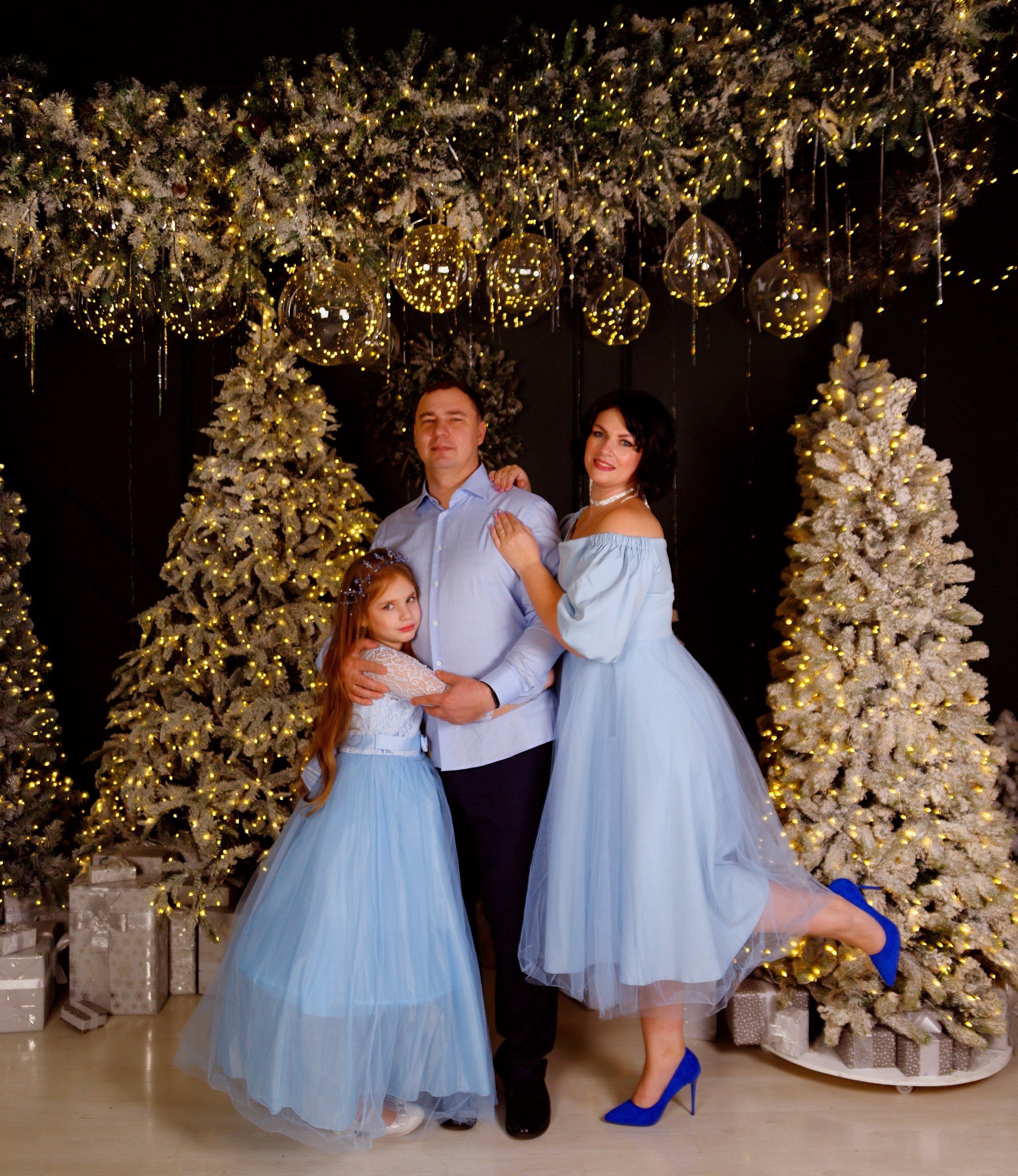 Новогодняя фотосессия. Семейный, свадебный и детский фотограф в Новосибирске Ольга Хидченко