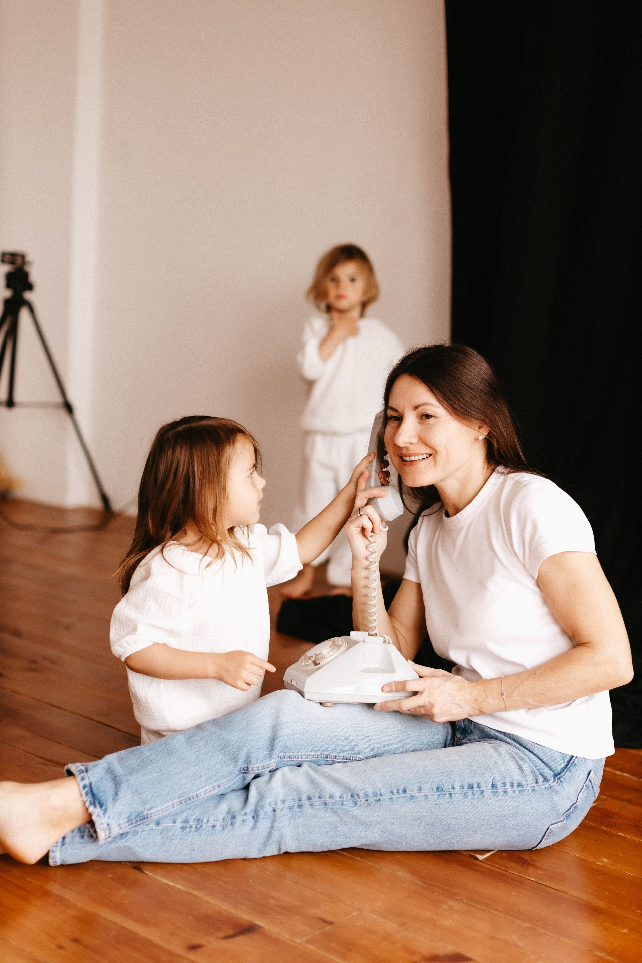 Мама и девочки. Евгения Пелипас