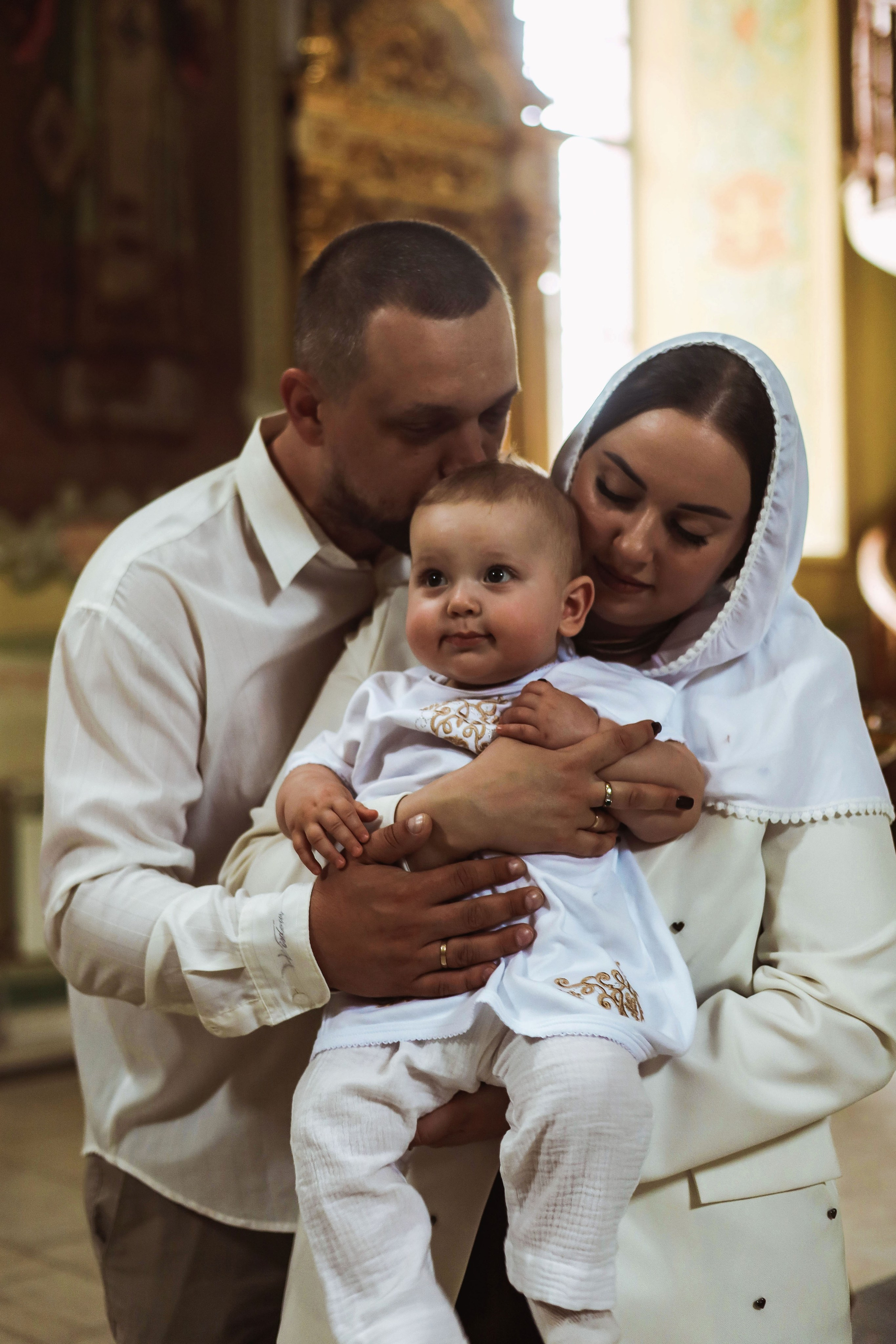 Таинство крещения. Фотограф новорожденных Саратов