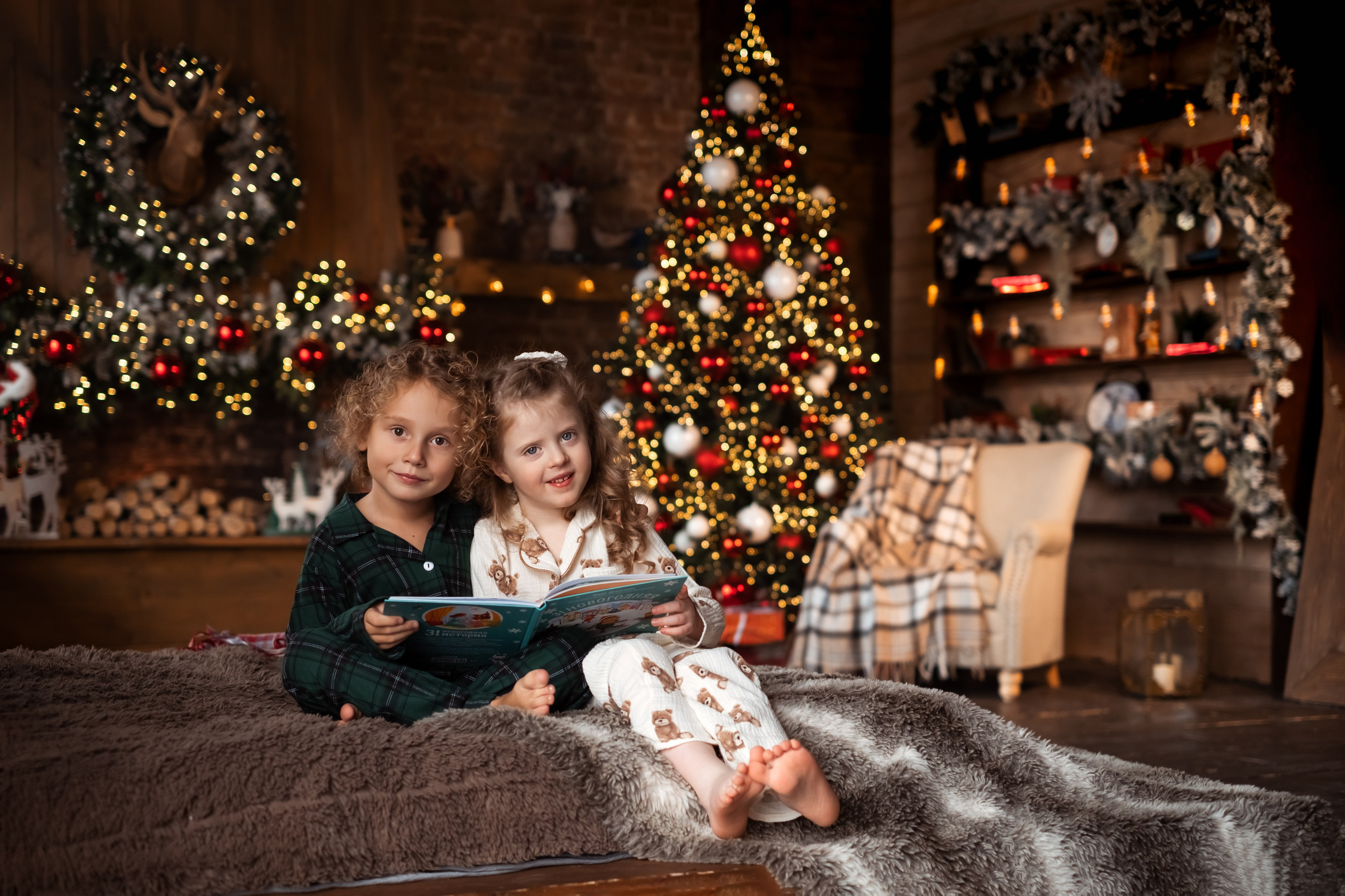 Детская новогодняя история. Семейный и детский фотограф в Мелитополе /Наталья Зацеркляная