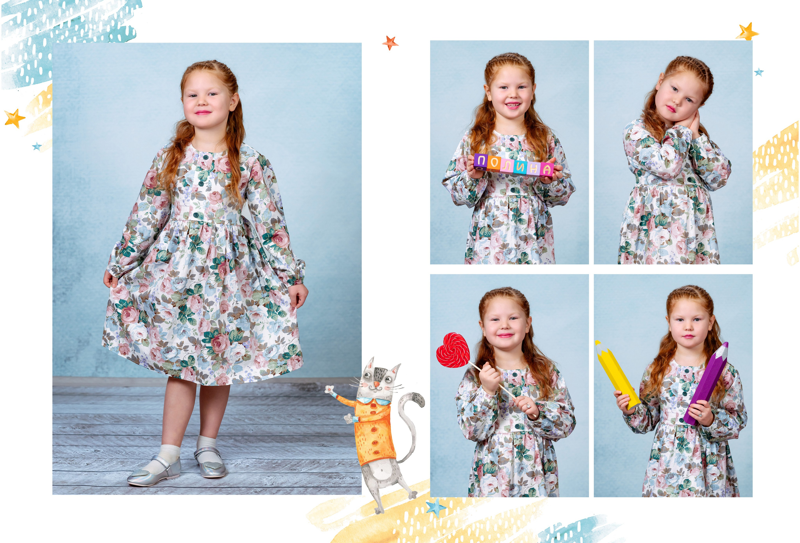 АЛЬБОМ «КОТЫ». Выпускные альбомы для сада и школы в Москве