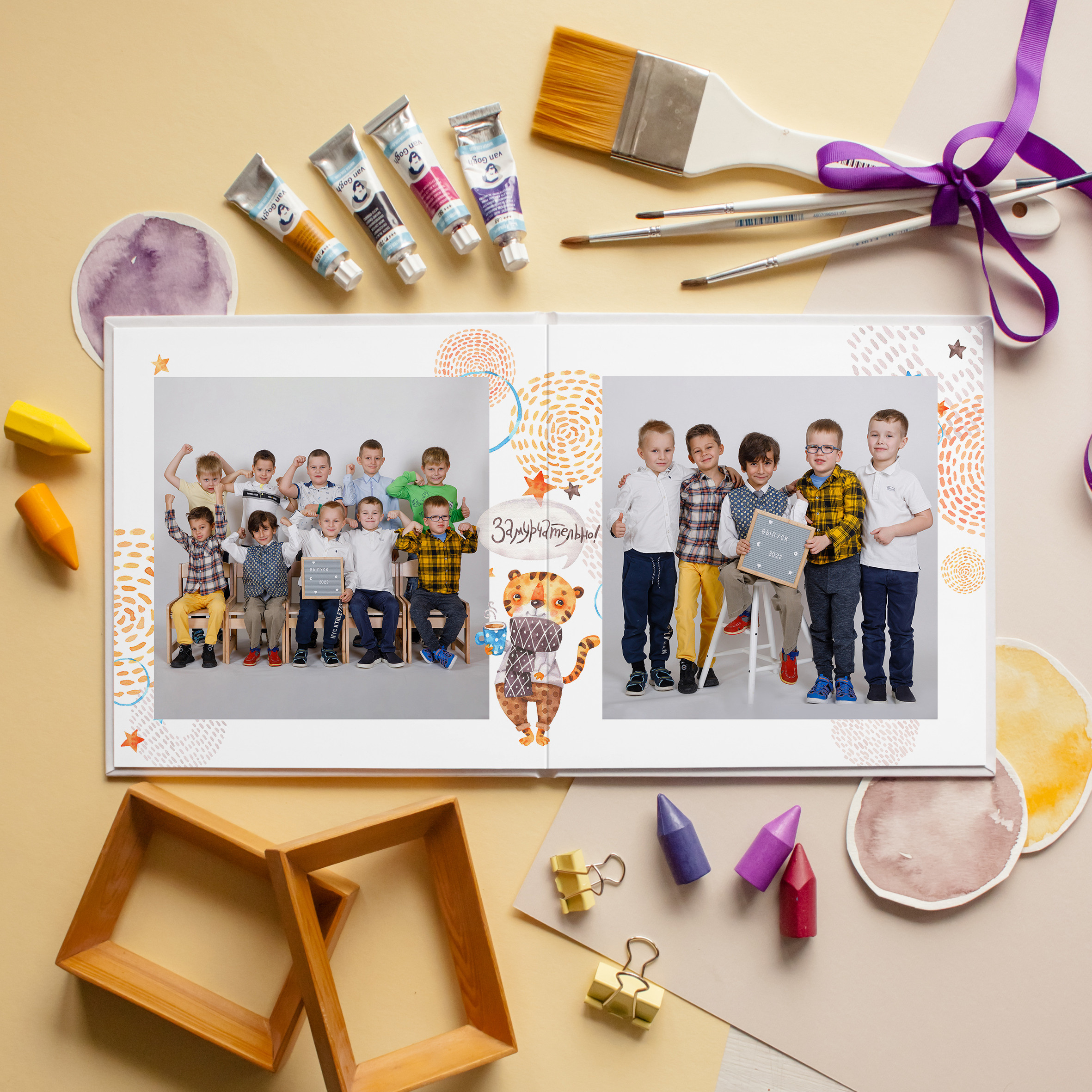 ДЛЯ ДЕТСКОГО САДА. Выпускные альбомы в Москве FOTOVMESTE