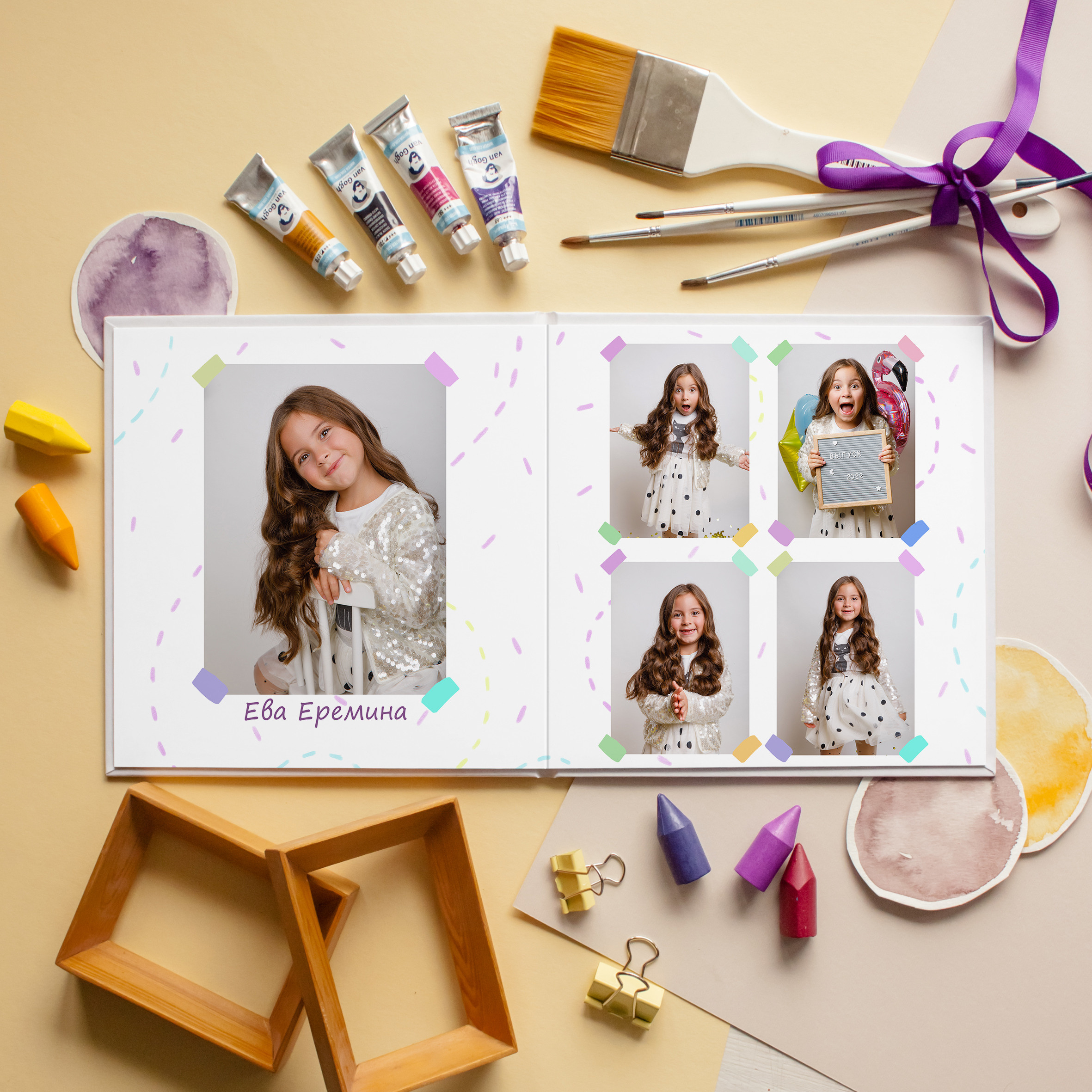 ДЛЯ ДЕТСКОГО САДА. Выпускные альбомы в Москве FOTOVMESTE