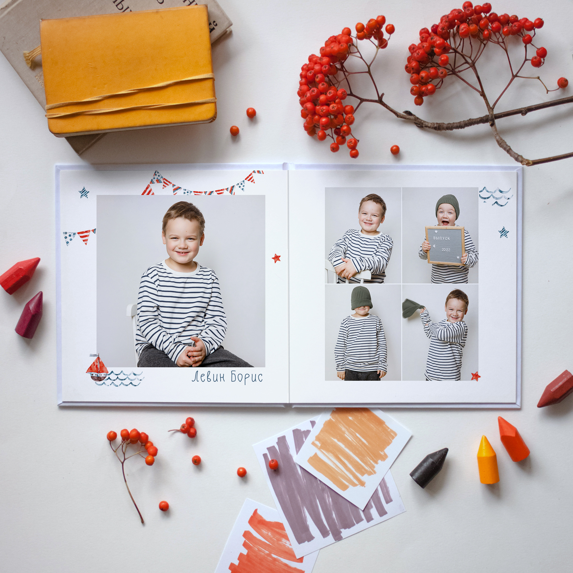 ДЛЯ ДЕТСКОГО САДА. Выпускные альбомы в Москве FOTOVMESTE