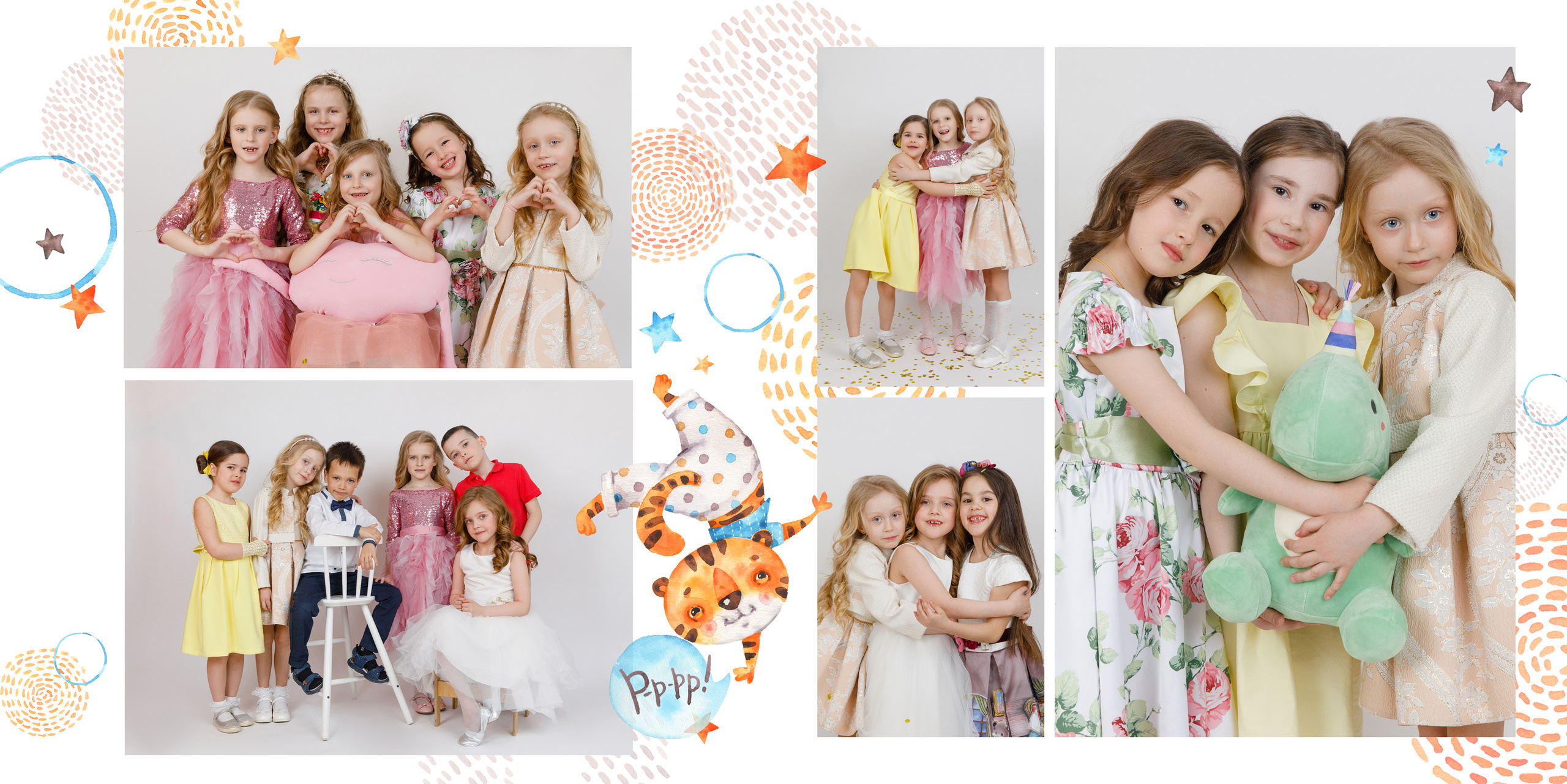 ДИЗАЙН ТИГРЯТА. Выпускные альбомы в Москве FOTOVMESTE