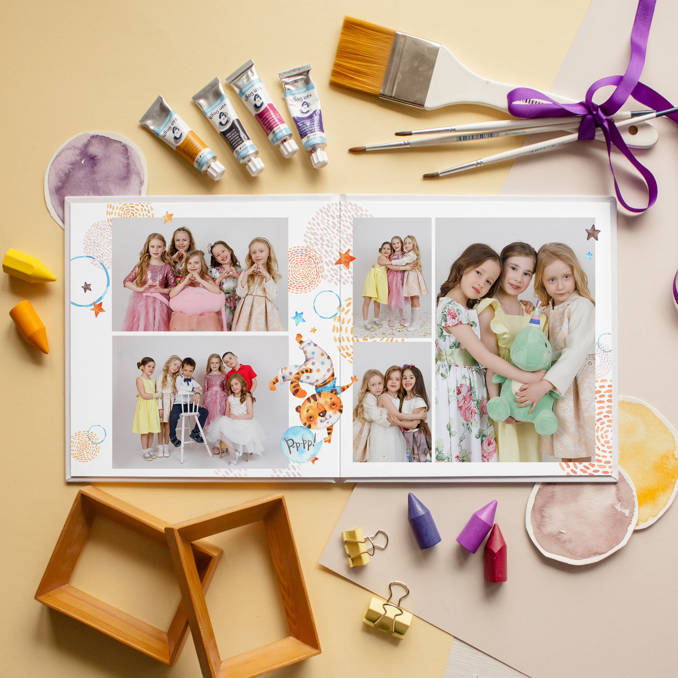 ДЛЯ ДЕТСКОГО САДА. Выпускные альбомы в Москве FOTOVMESTE