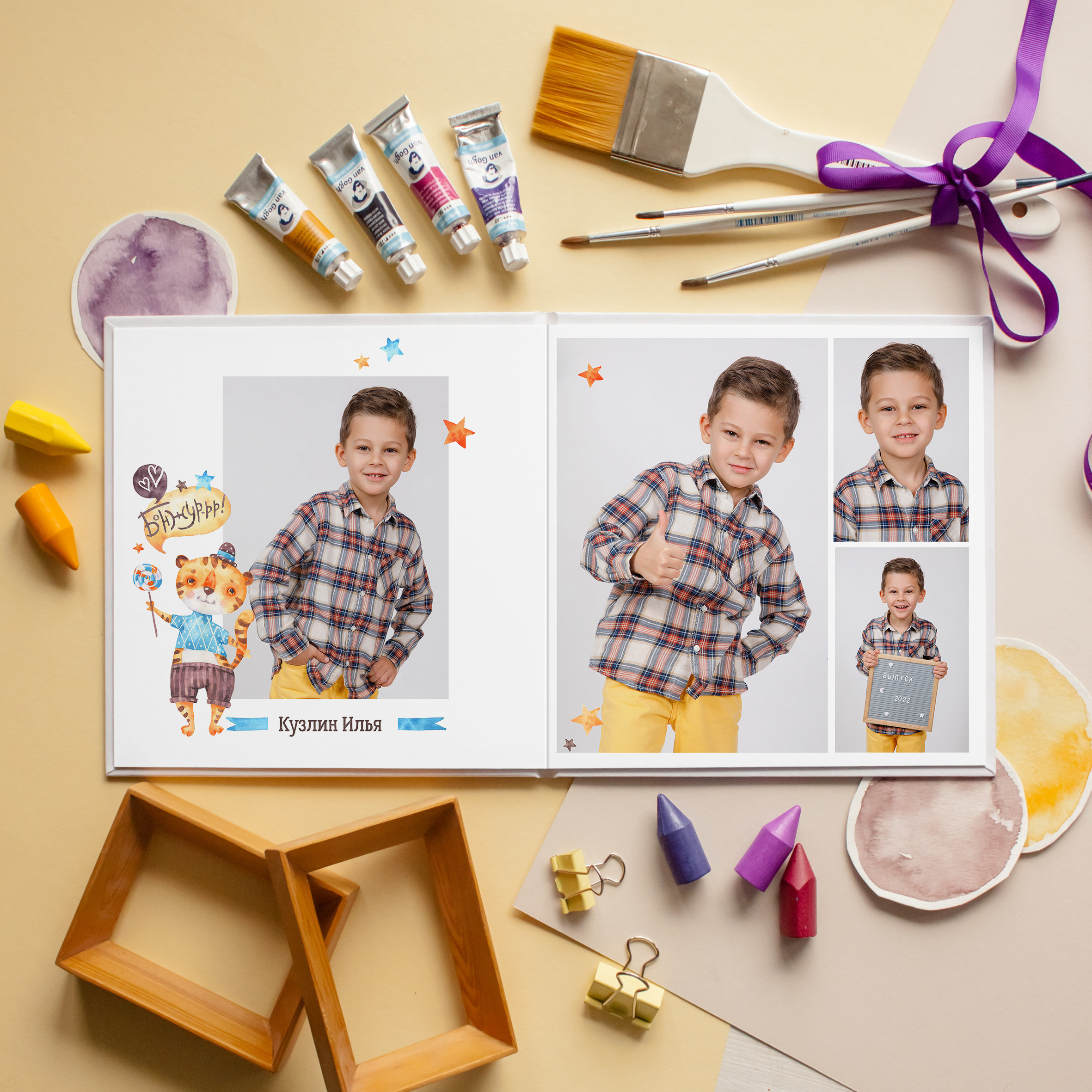 ДЛЯ ДЕТСКОГО САДА. Выпускные альбомы в Москве FOTOVMESTE