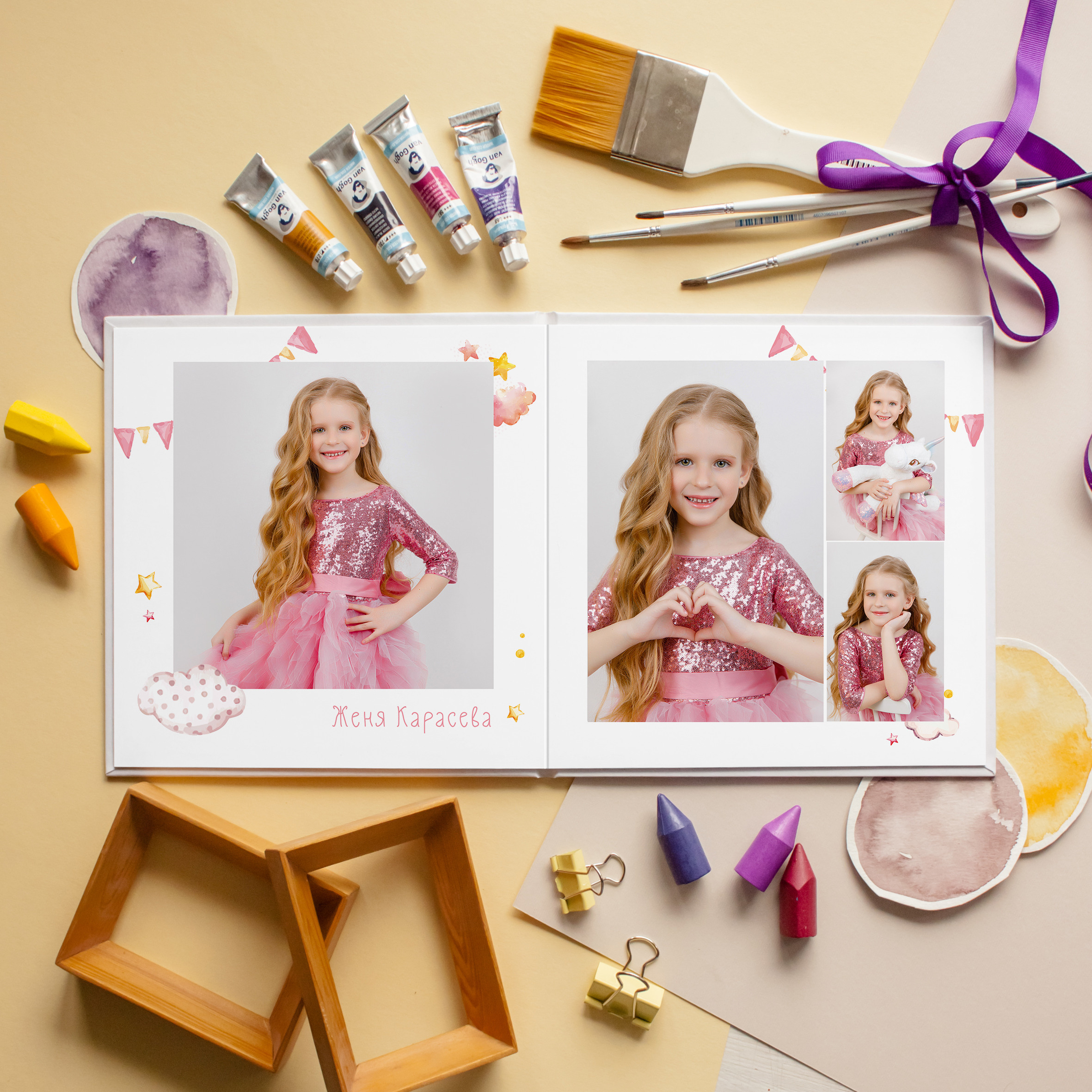 ДЛЯ ДЕТСКОГО САДА. Выпускные альбомы в Москве FOTOVMESTE