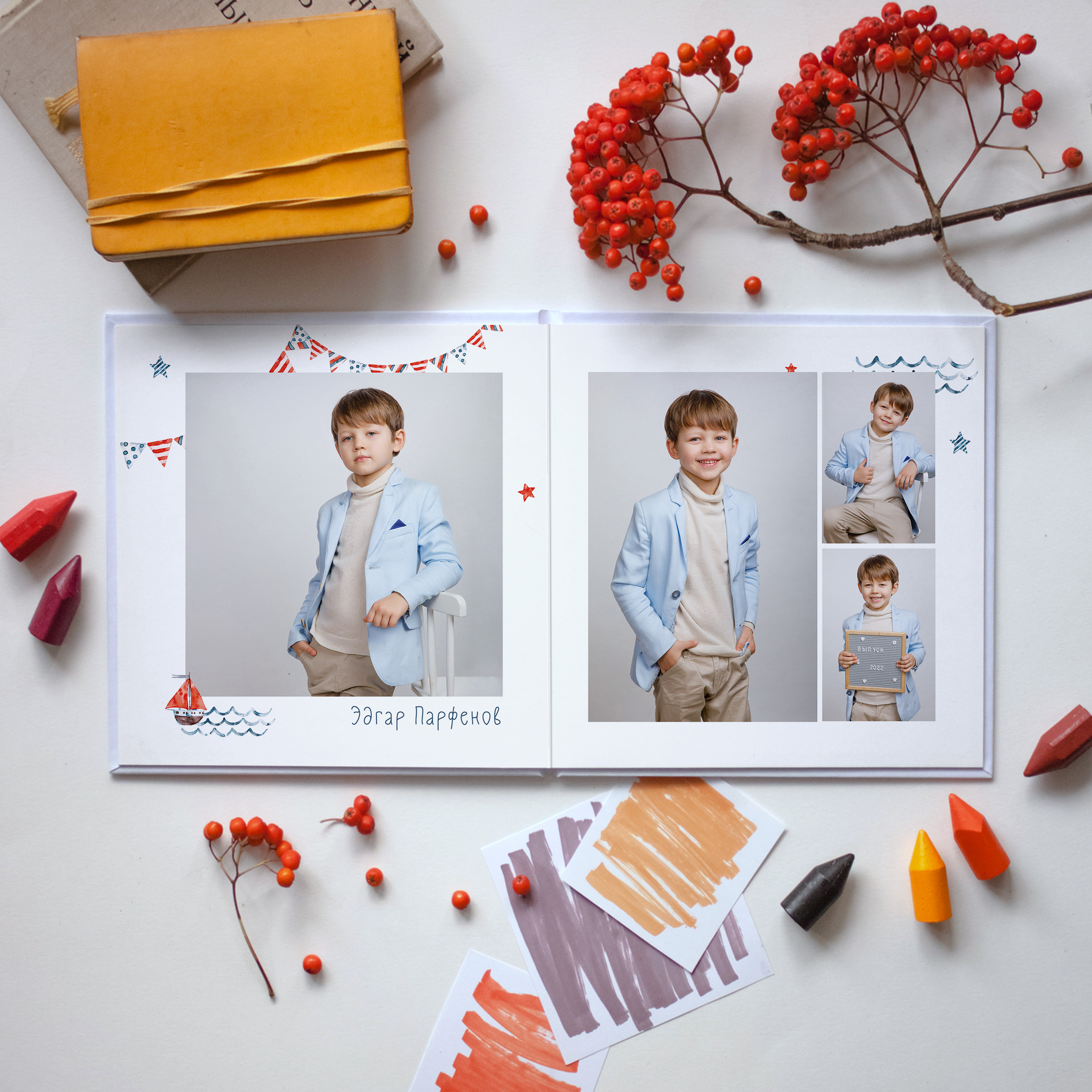 ДЛЯ ДЕТСКОГО САДА. Выпускные альбомы в Москве FOTOVMESTE