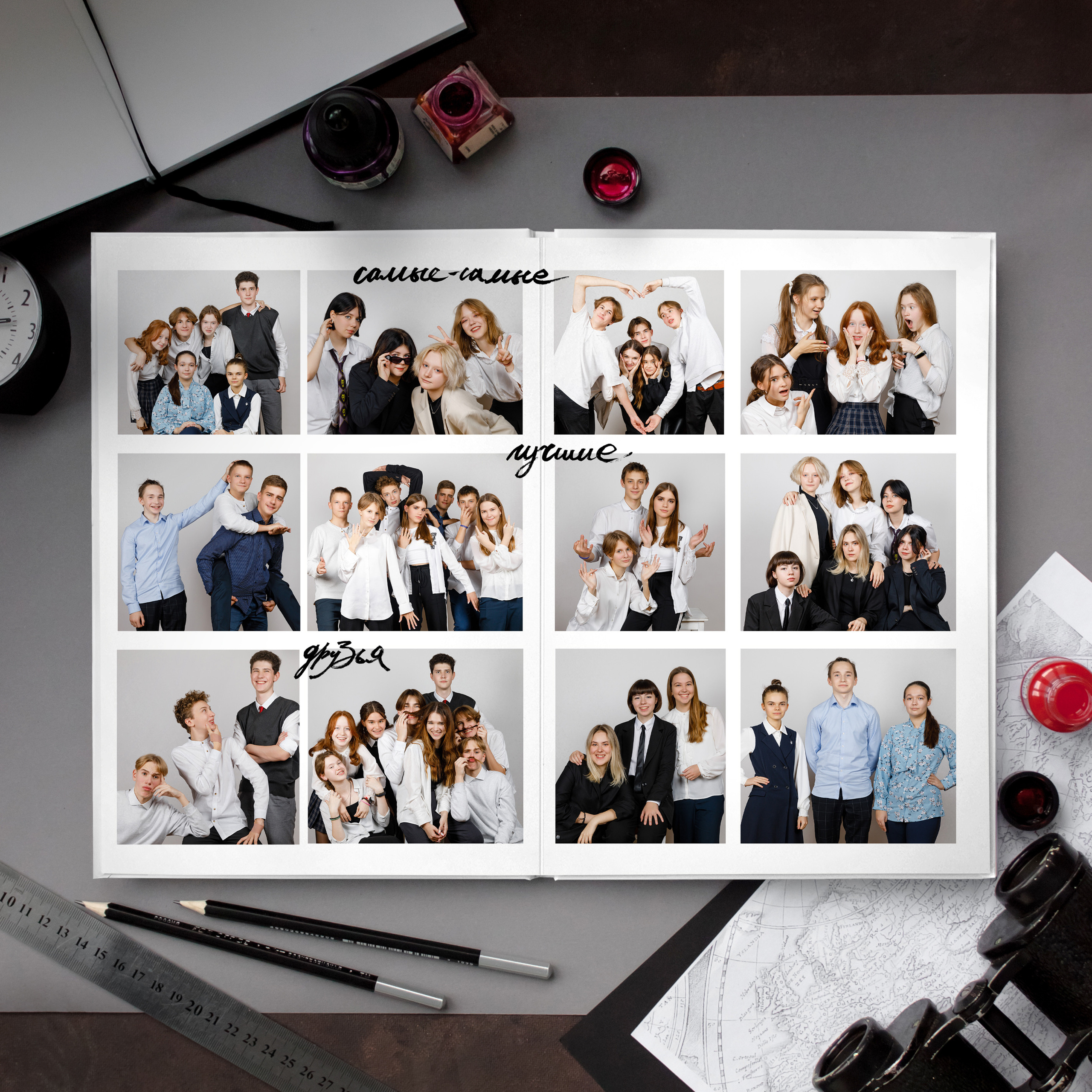 Дизайн № 1. Выпускные альбомы в Москве FOTOVMESTE