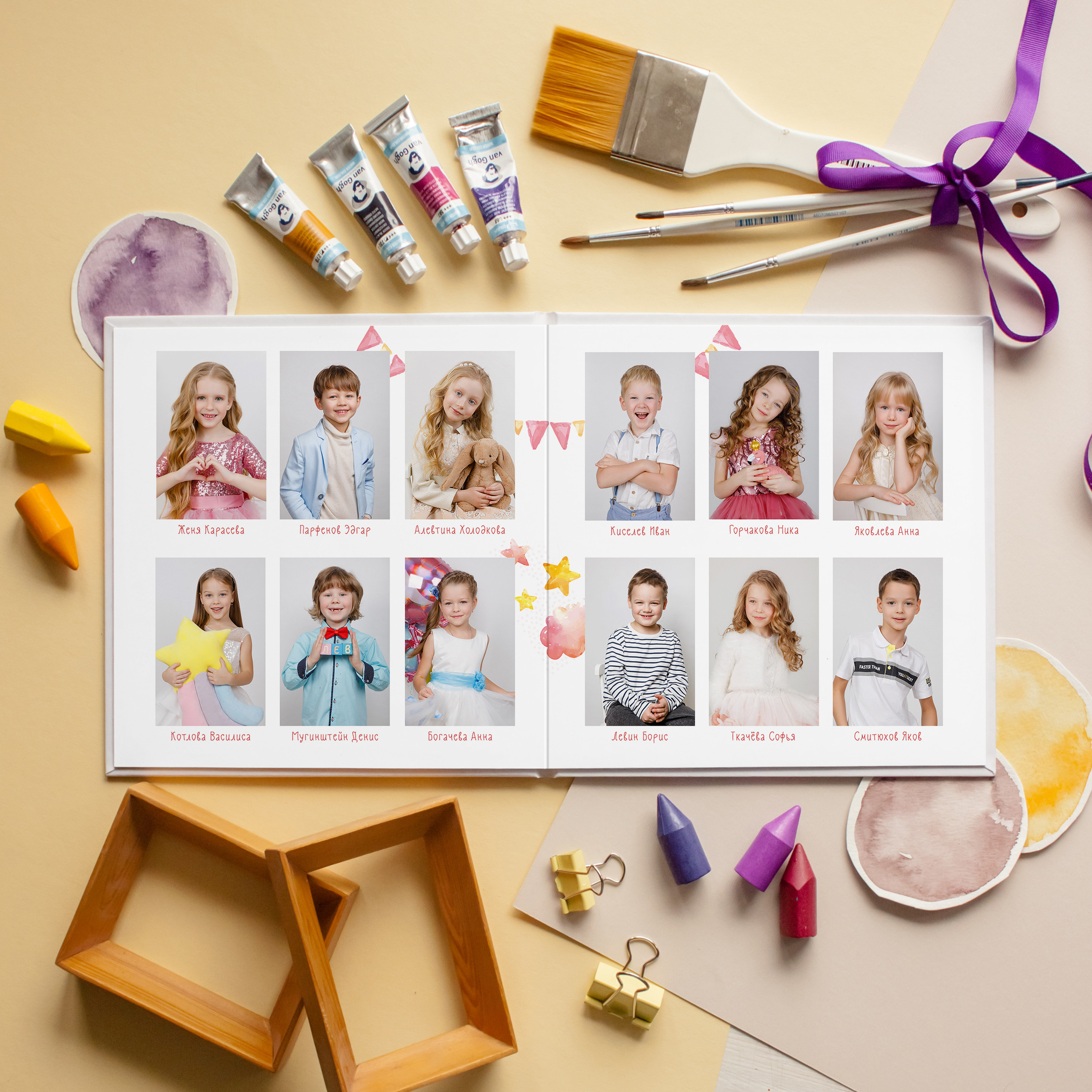 ДИЗАЙН ЕДИНОРОГИ. Выпускные альбомы в Москве FOTOVMESTE