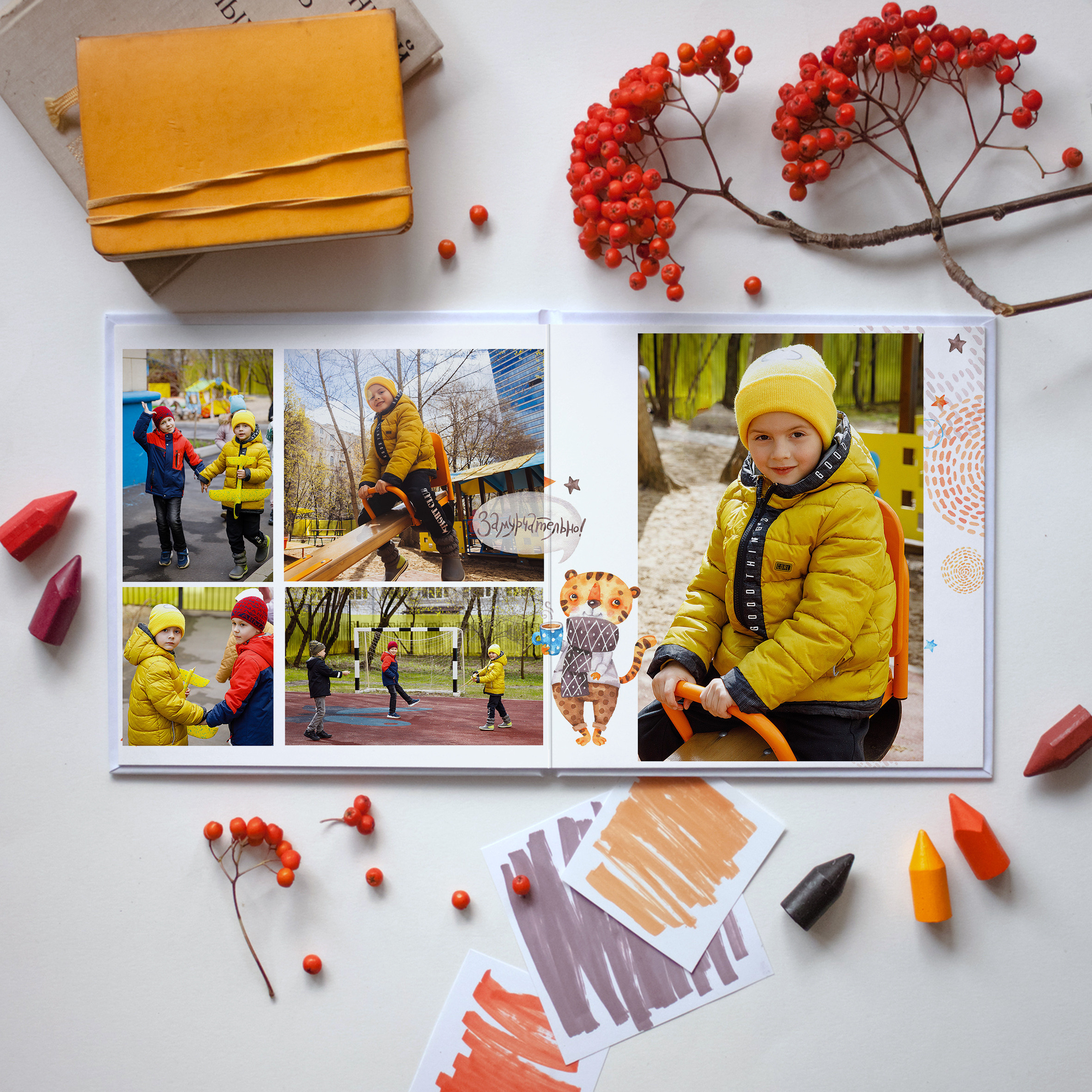 ДЛЯ ДЕТСКОГО САДА. Выпускные альбомы в Москве FOTOVMESTE