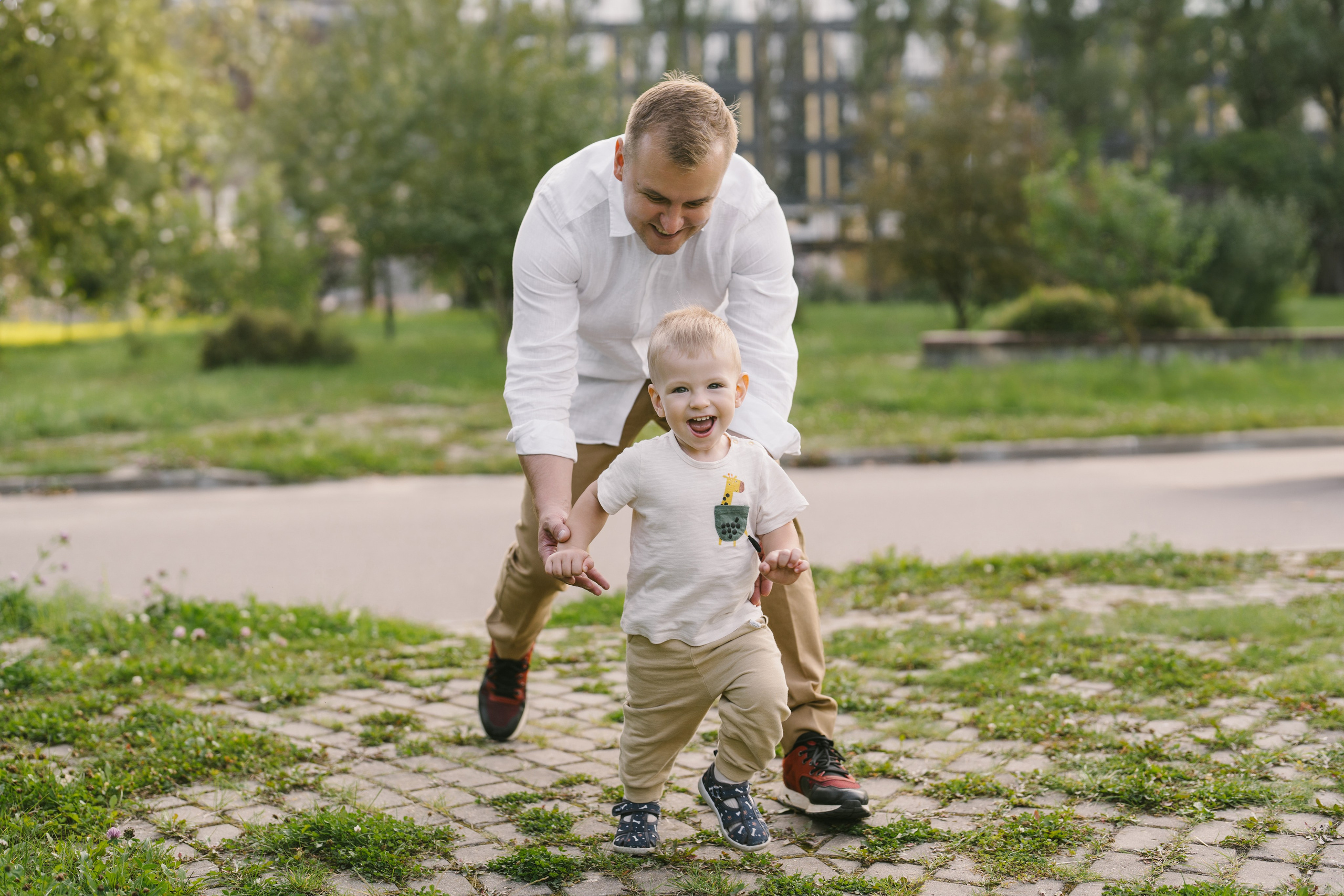 Семейная фотосессия в парке. Детский, семейный и ньюборн фотограф в Москве Юлия Шуарт