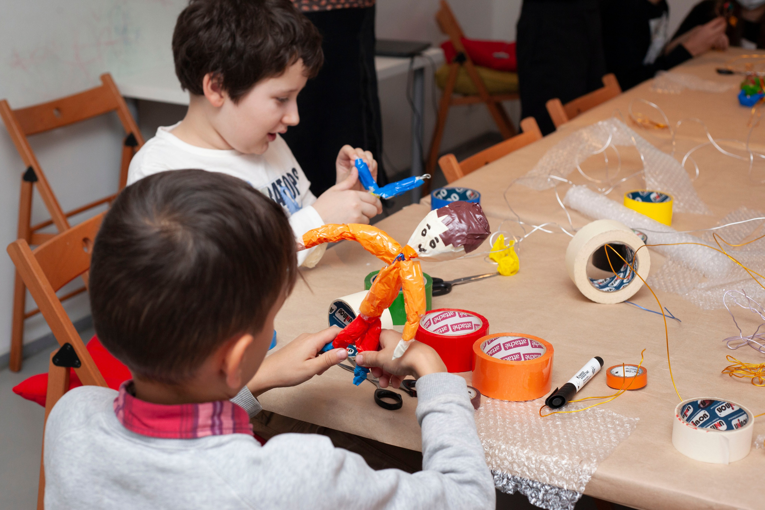 Детский мастер-класс в ММОМА. Stanislav Baryshev — People. Emotions. Atmosphere