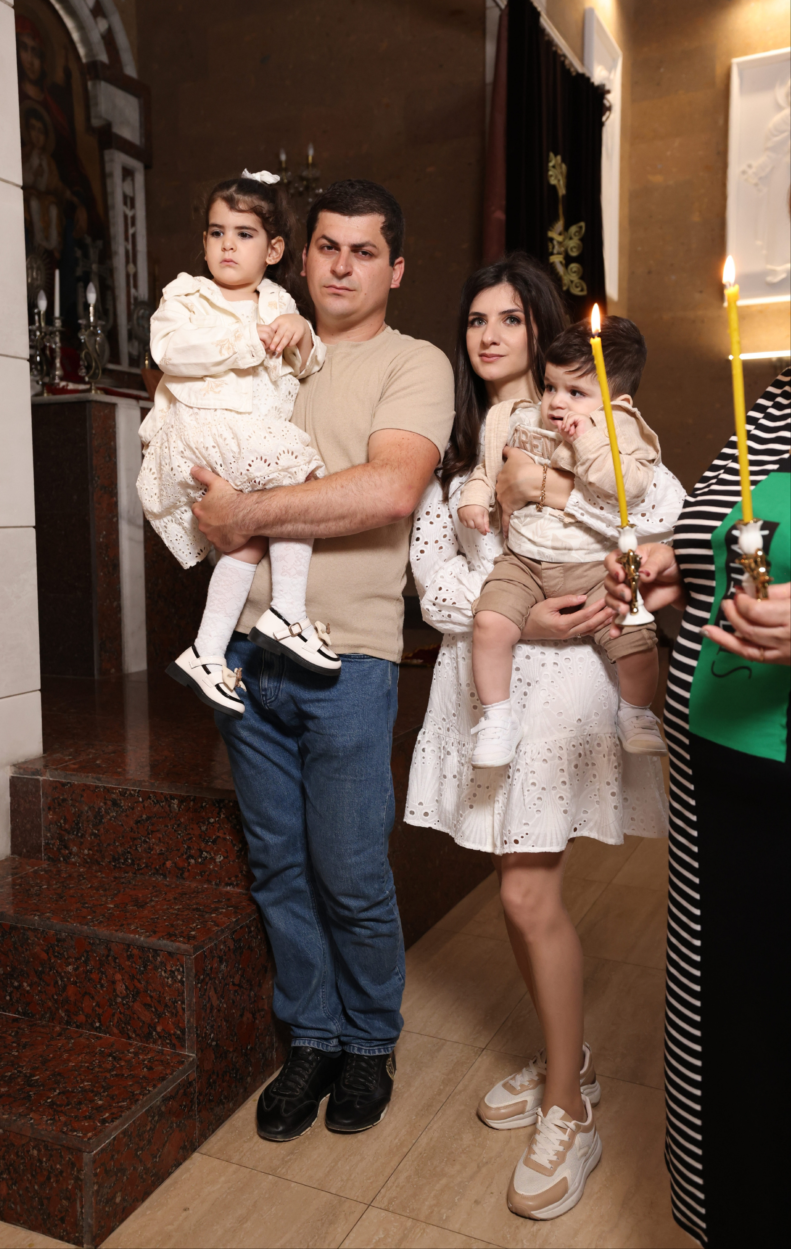 Таинство крещения Алекса и Милиссу. Свадебный и семейный фотограф в Сочи Ильнур Гатин