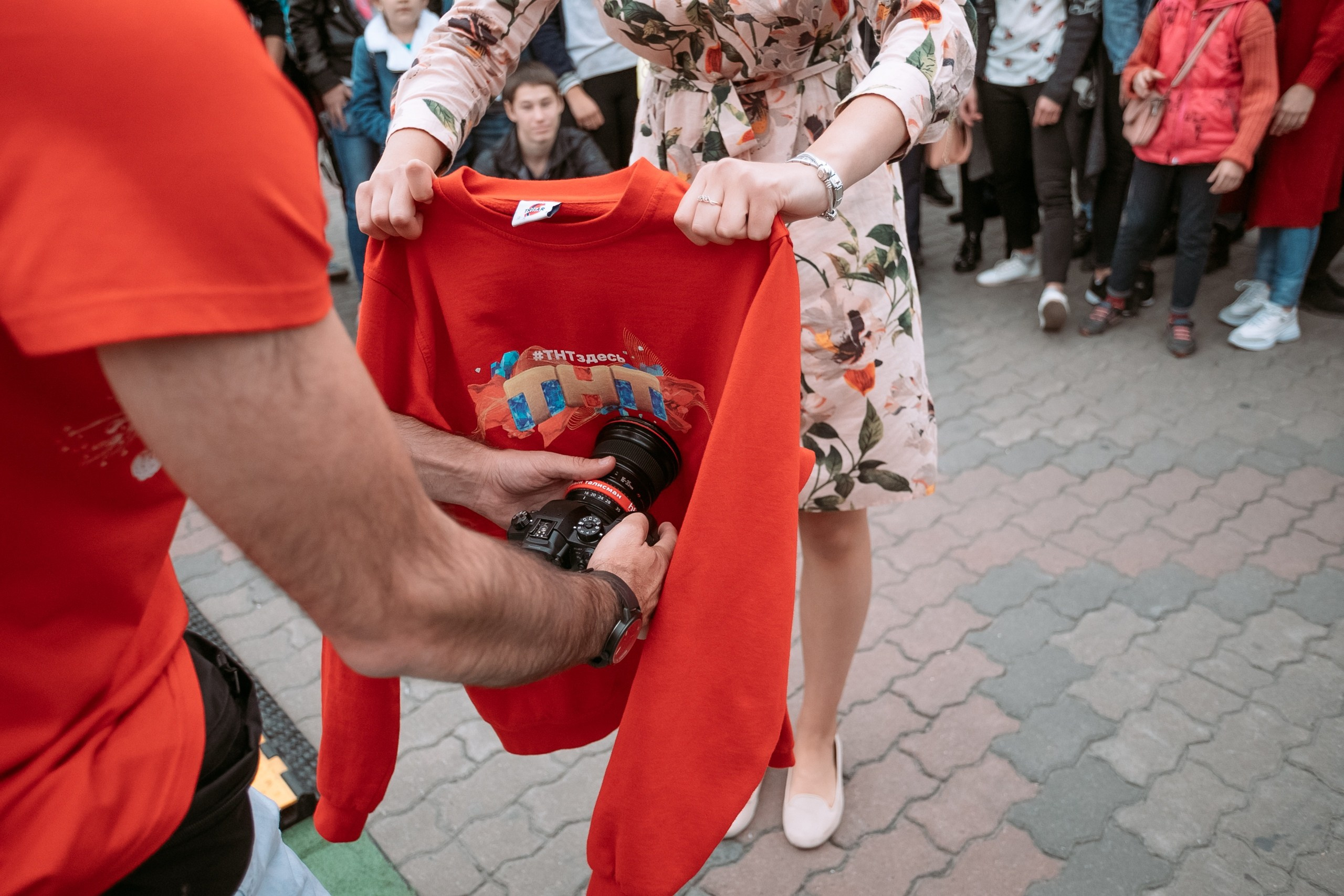 Попади на ТНТ @ Театральная площадь. Репортажный фотограф Максим Полянский. Москва, Санкт-Петербург, Красноярск