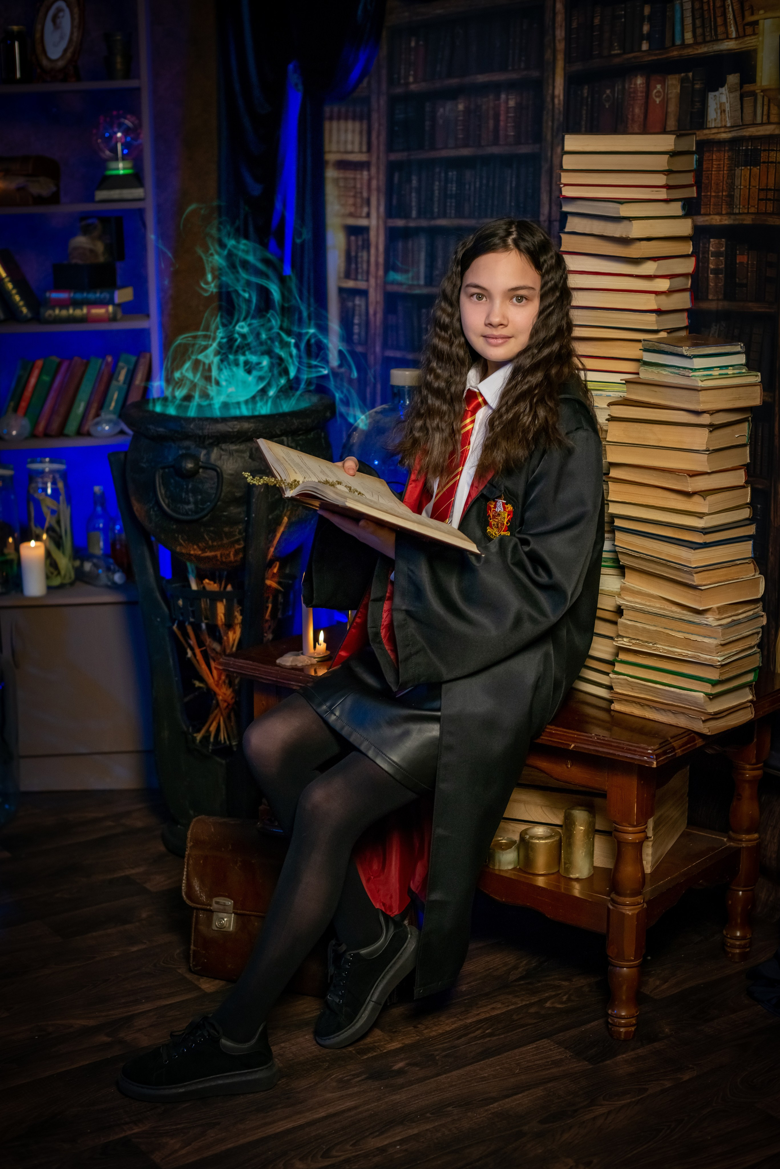 Хогвартс. Татьяна Гойда портретный и семейный фотограф Ленск. Выпускные альбомы