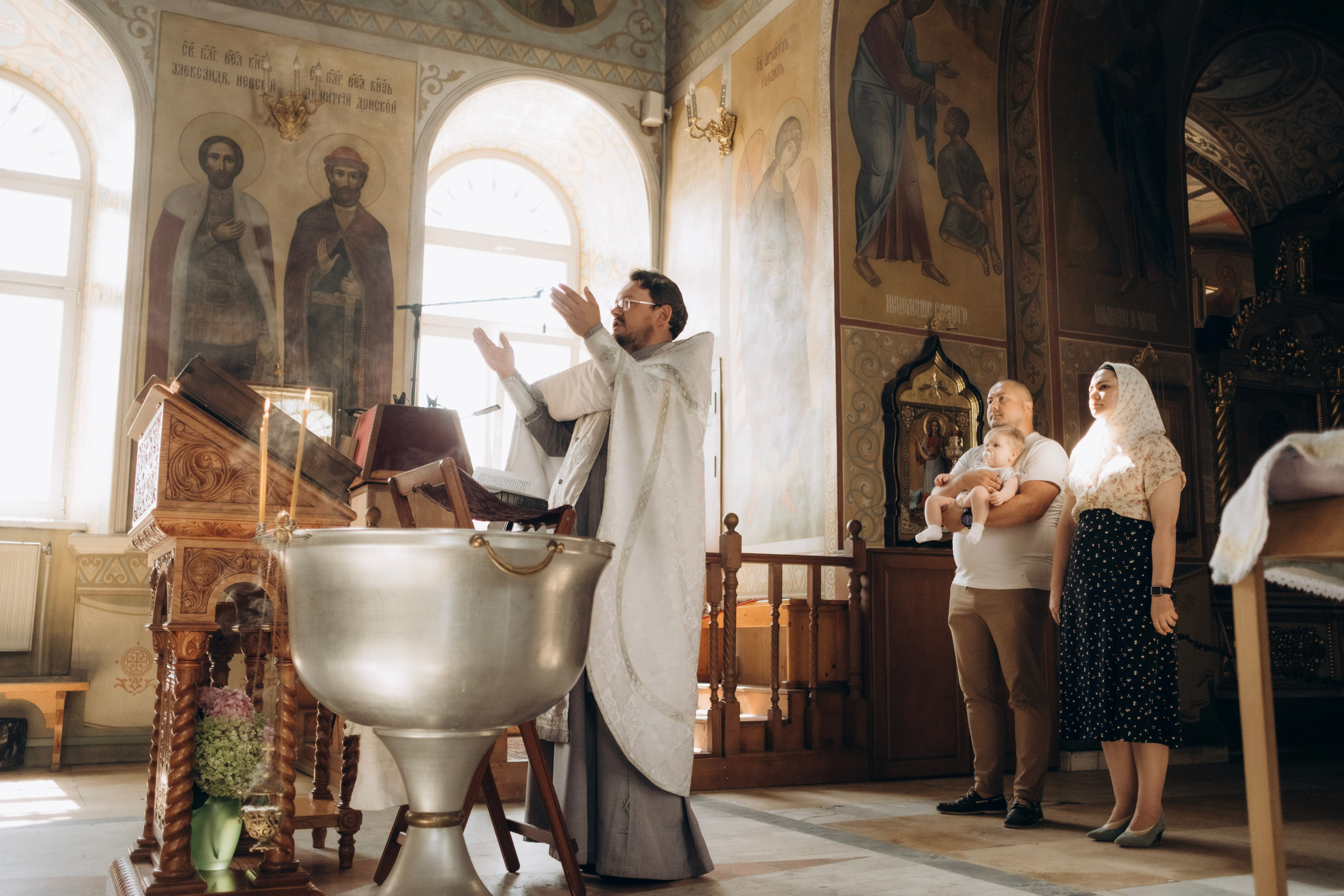 Крещение Василины. Главная