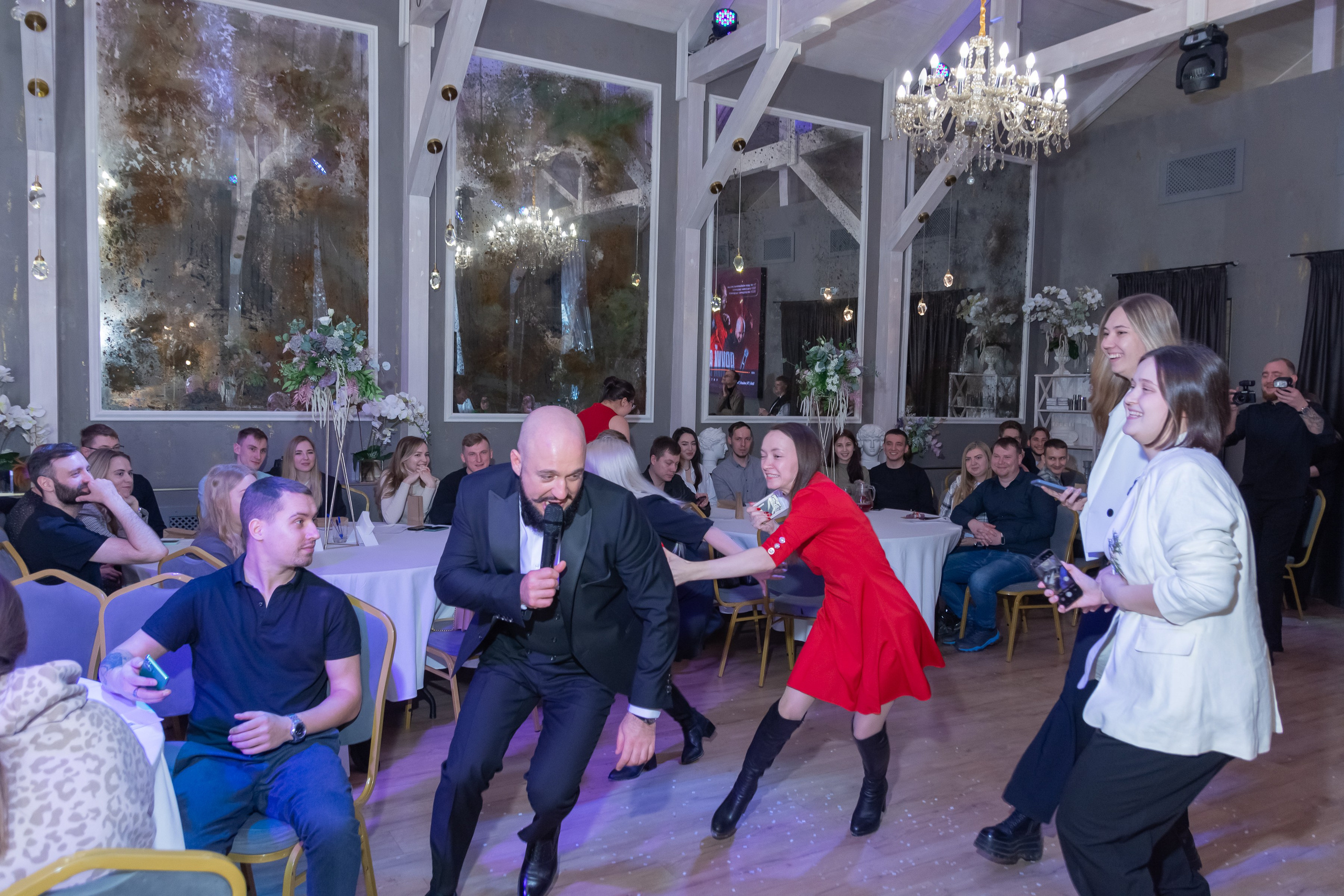 Свадебное чаепитие для молодоженов