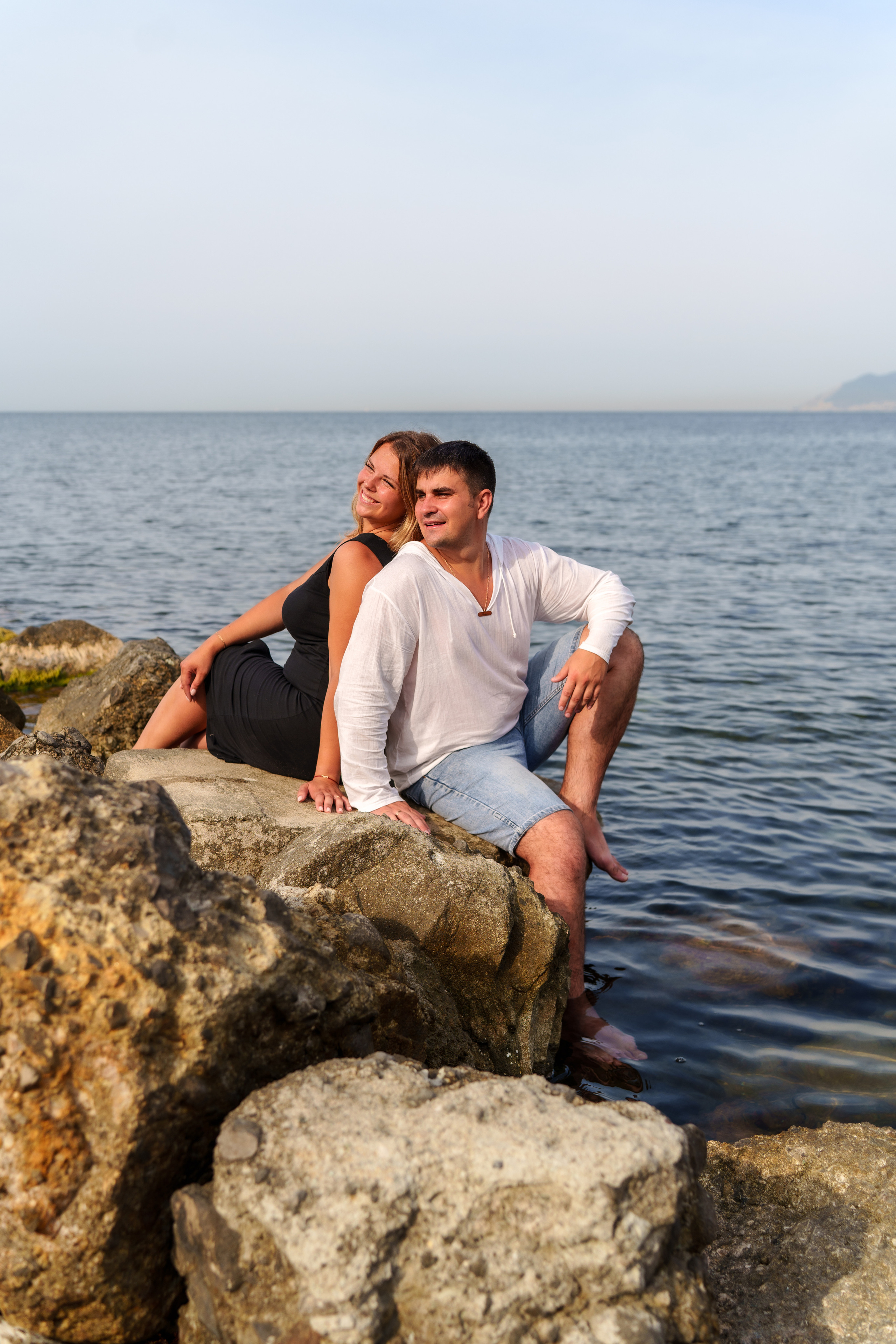 Семейная фотосессия на морском рассвете (01.09.2023). Фотограф Андрей Чеботок (Белгород, Курск, Воронеж, Старый Оскол)