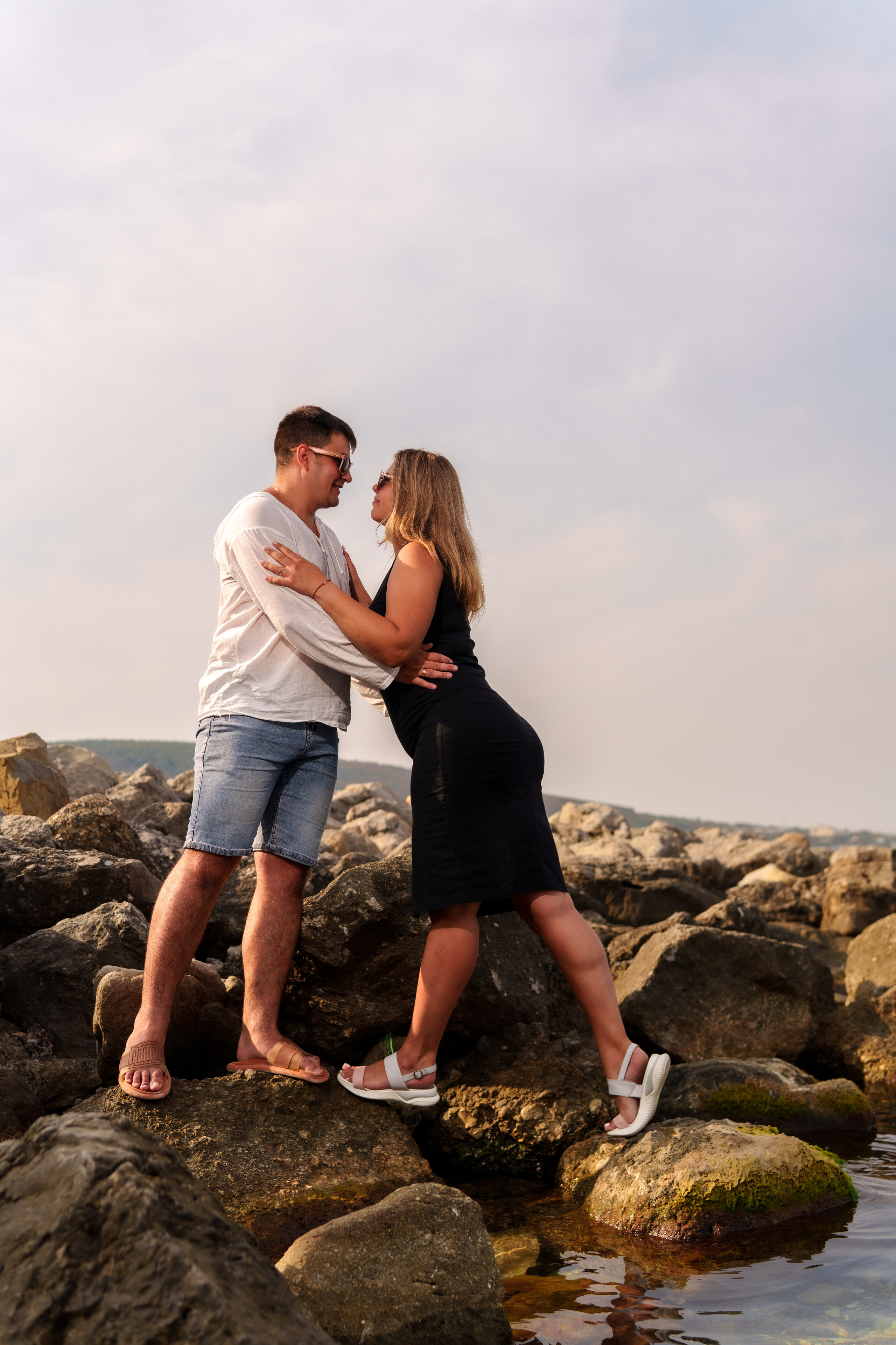 Семейная фотосессия на морском рассвете (01.09.2023). Фотограф Андрей Чеботок (Белгород, Курск, Воронеж, Старый Оскол)