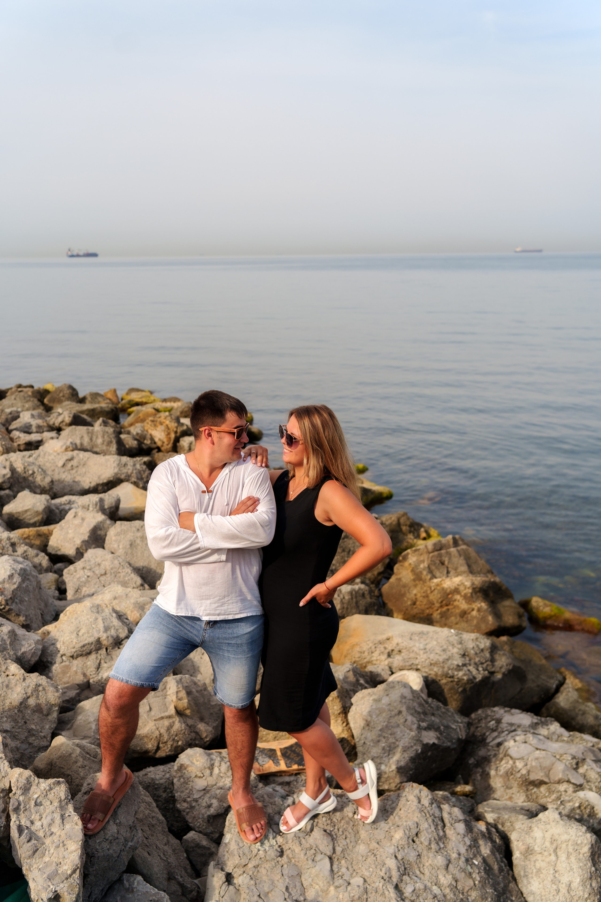 Семейная фотосессия на морском рассвете (01.09.2023). Фотограф Андрей Чеботок (Белгород, Курск, Воронеж, Старый Оскол)