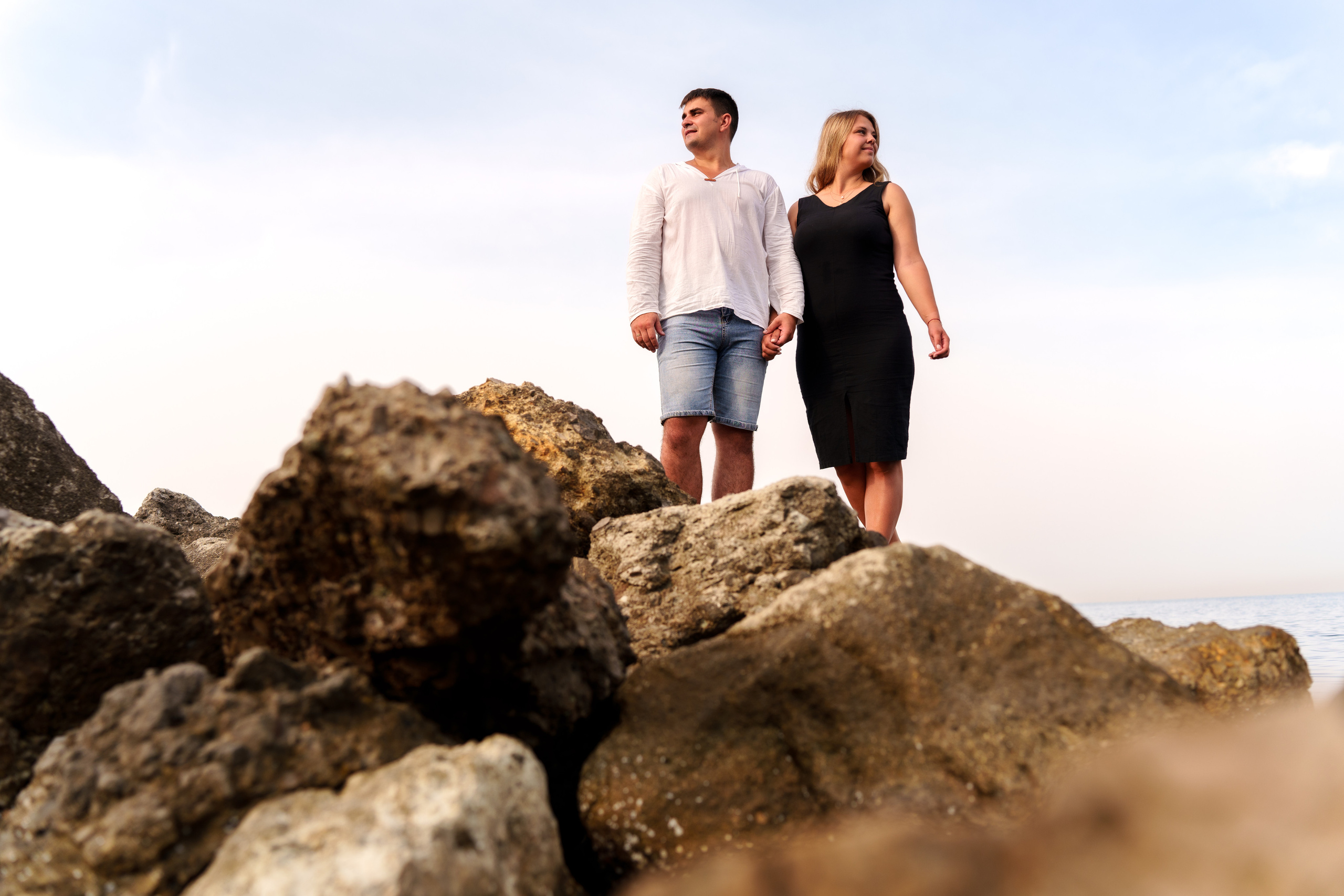 Семейная фотосессия на морском рассвете (01.09.2023). Фотограф Андрей Чеботок (Белгород, Курск, Воронеж, Старый Оскол)