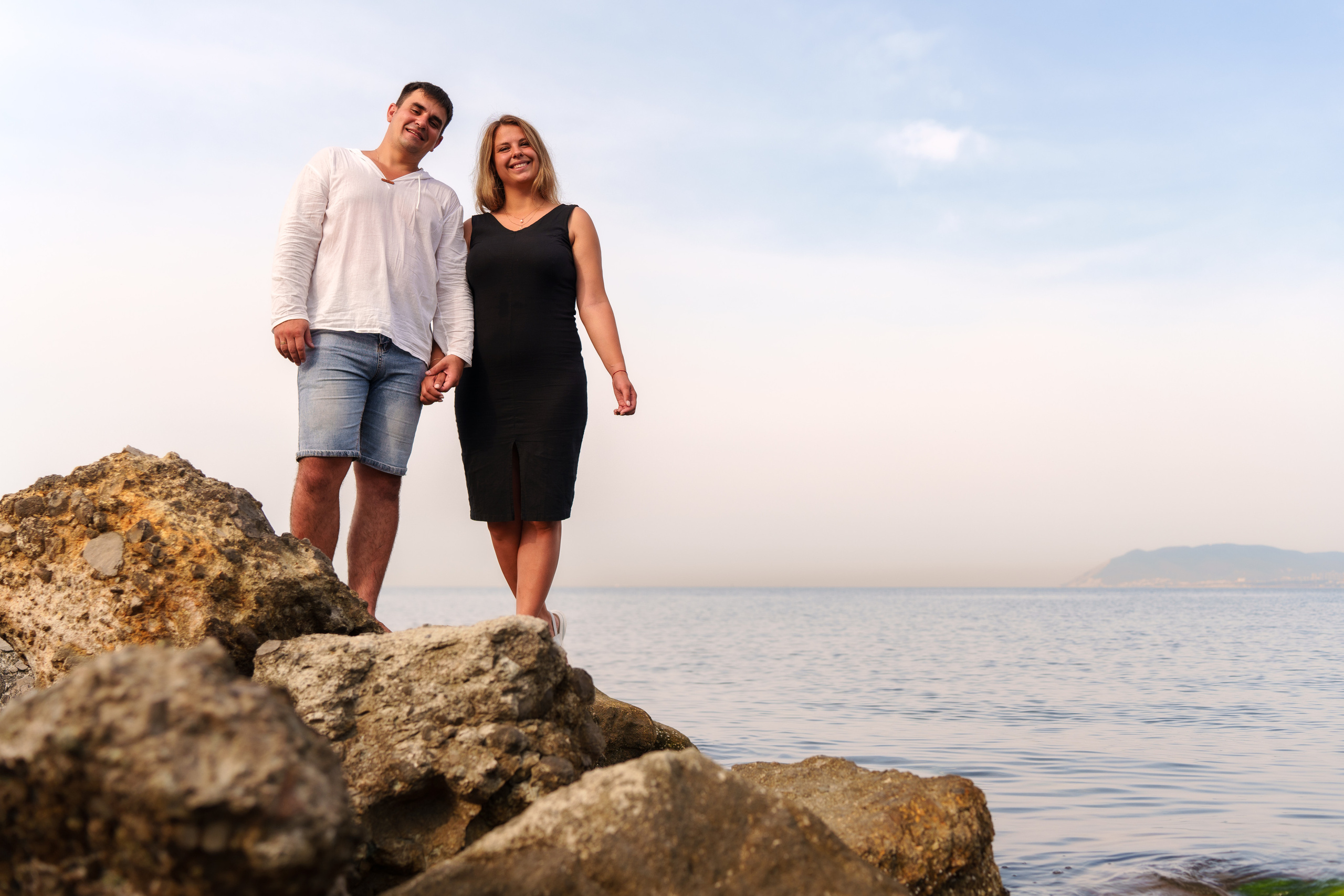 Семейная фотосессия на морском рассвете (01.09.2023). Фотограф Андрей Чеботок (Белгород, Курск, Воронеж, Старый Оскол)