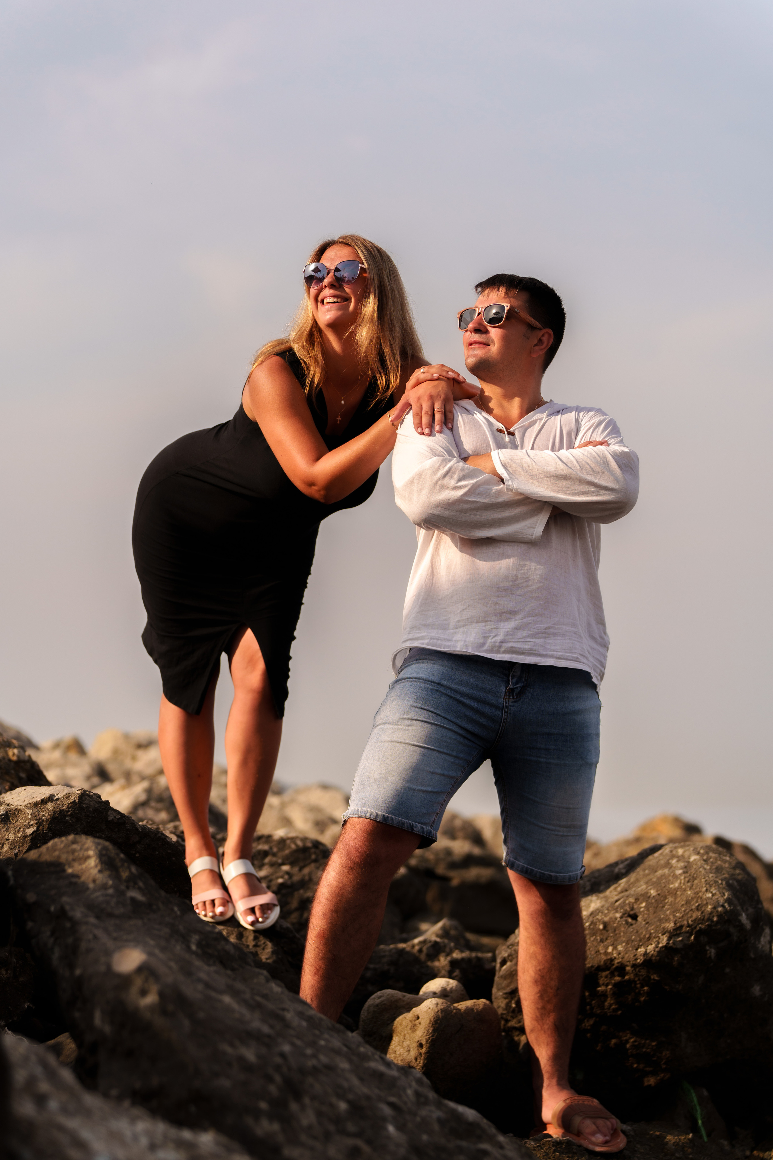 Семейная фотосессия на морском рассвете (01.09.2023). Фотограф Андрей Чеботок (Белгород, Курск, Воронеж, Старый Оскол)