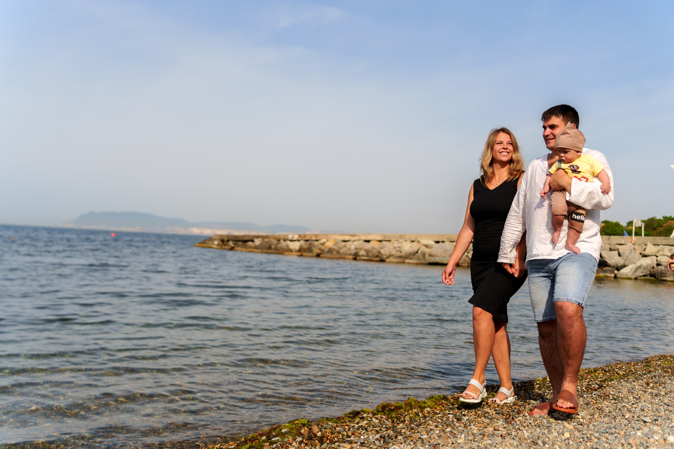 Семейная фотосессия на морском рассвете (01.09.2023). Фотограф Андрей Чеботок (Белгород, Курск, Воронеж, Старый Оскол)